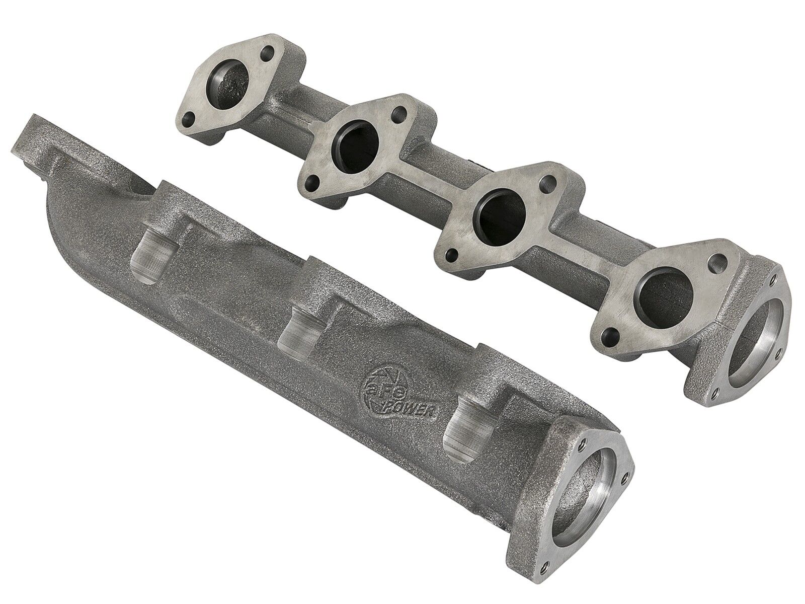 2008-2010 Ford F-350 Super Duty Turbo Diesel V8 6.4L BladeRunner Ported Ductile Iron Exhaust Manifolds