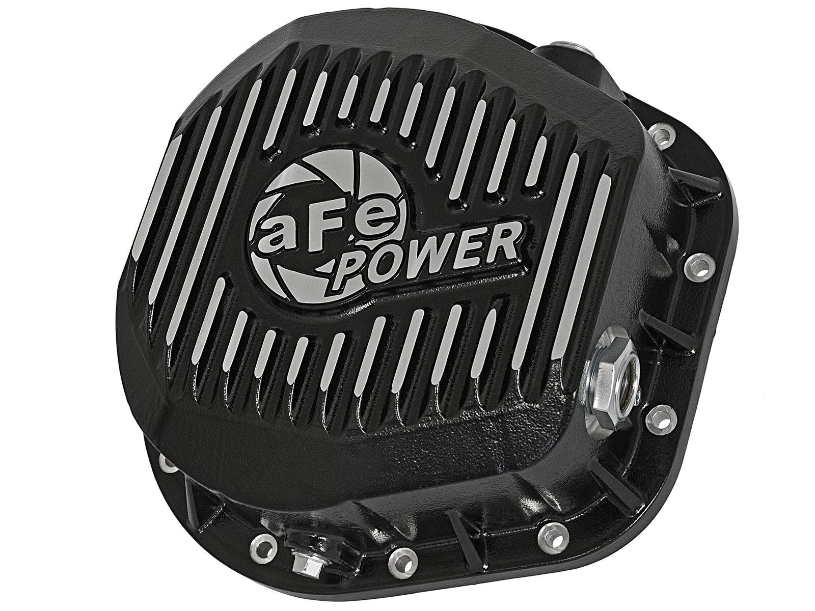 1988-1998 Ford F-350 Turbo Diesel V8 7.3L Rear Differential Cover Machined Fins Pro Series