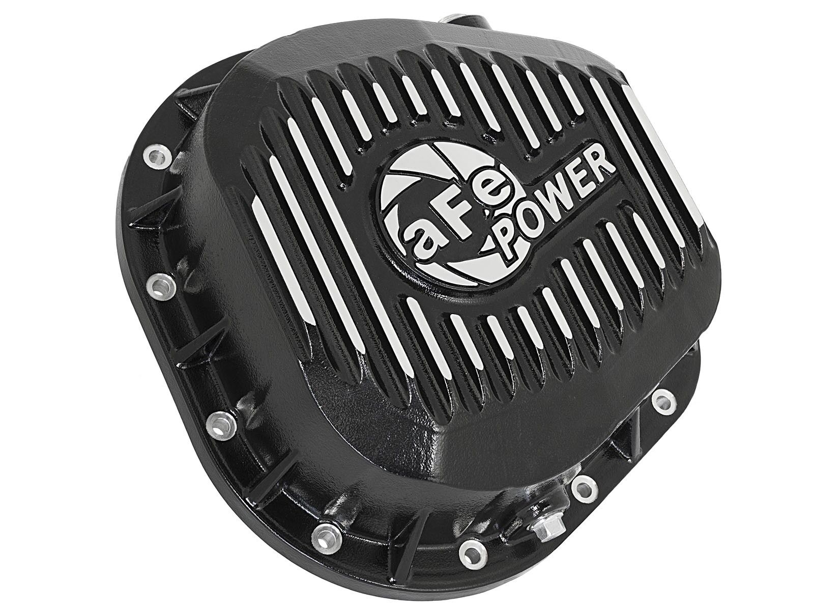 1988-1998 Ford F-350 Turbo Diesel V8 7.3L Rear Differential Cover Machined Fins Pro Series
