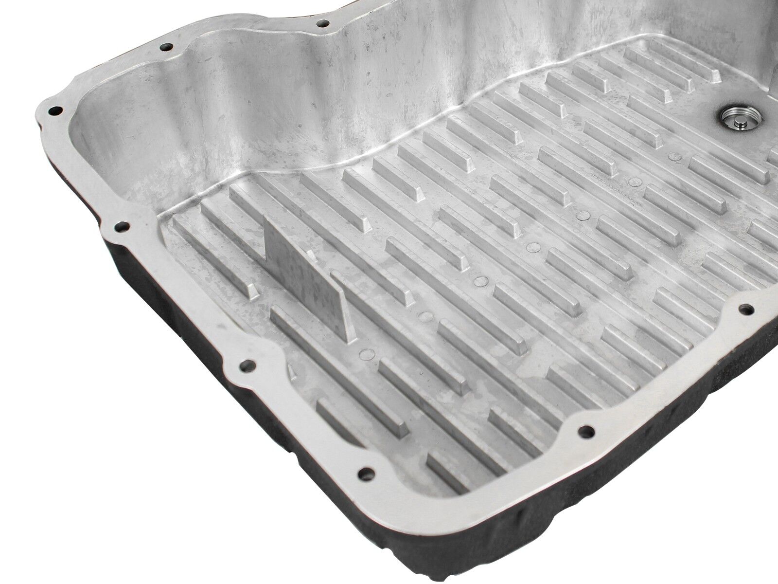 2007-2010 Dodge Ram 3500 Cummins Turbo Diesel 6.7L Transmission Pan Machined Fins
