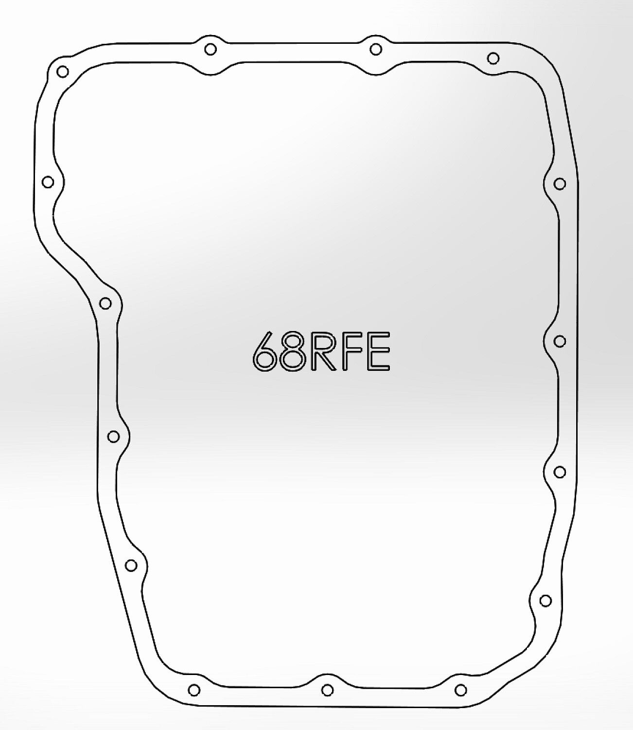 2007-2010 Dodge Ram 3500 Cummins Turbo Diesel 6.7L Transmission Pan Machined Fins