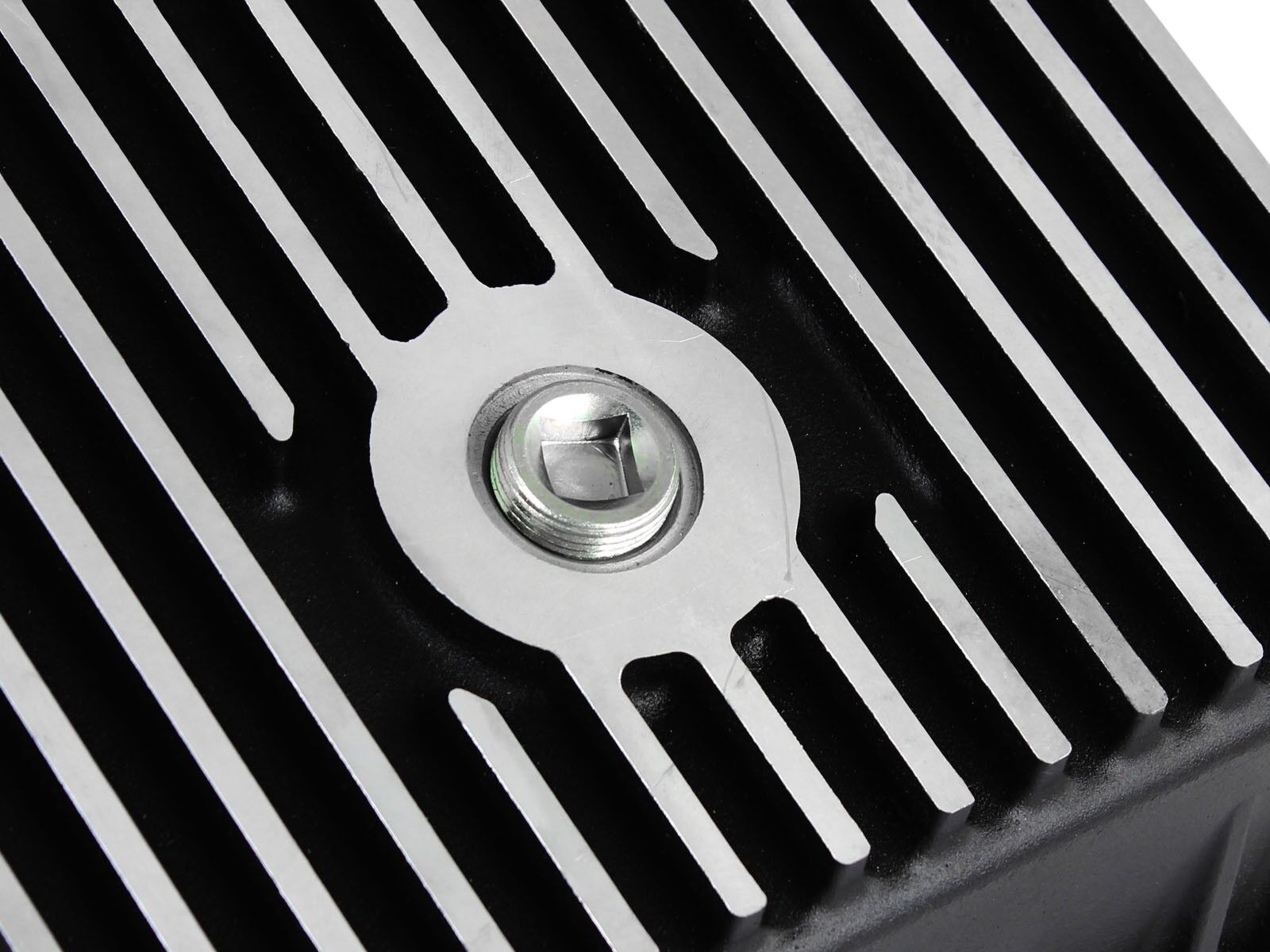 1993-2008 Ford F-150 V8 5.4L Transmission Pan Machined Fins