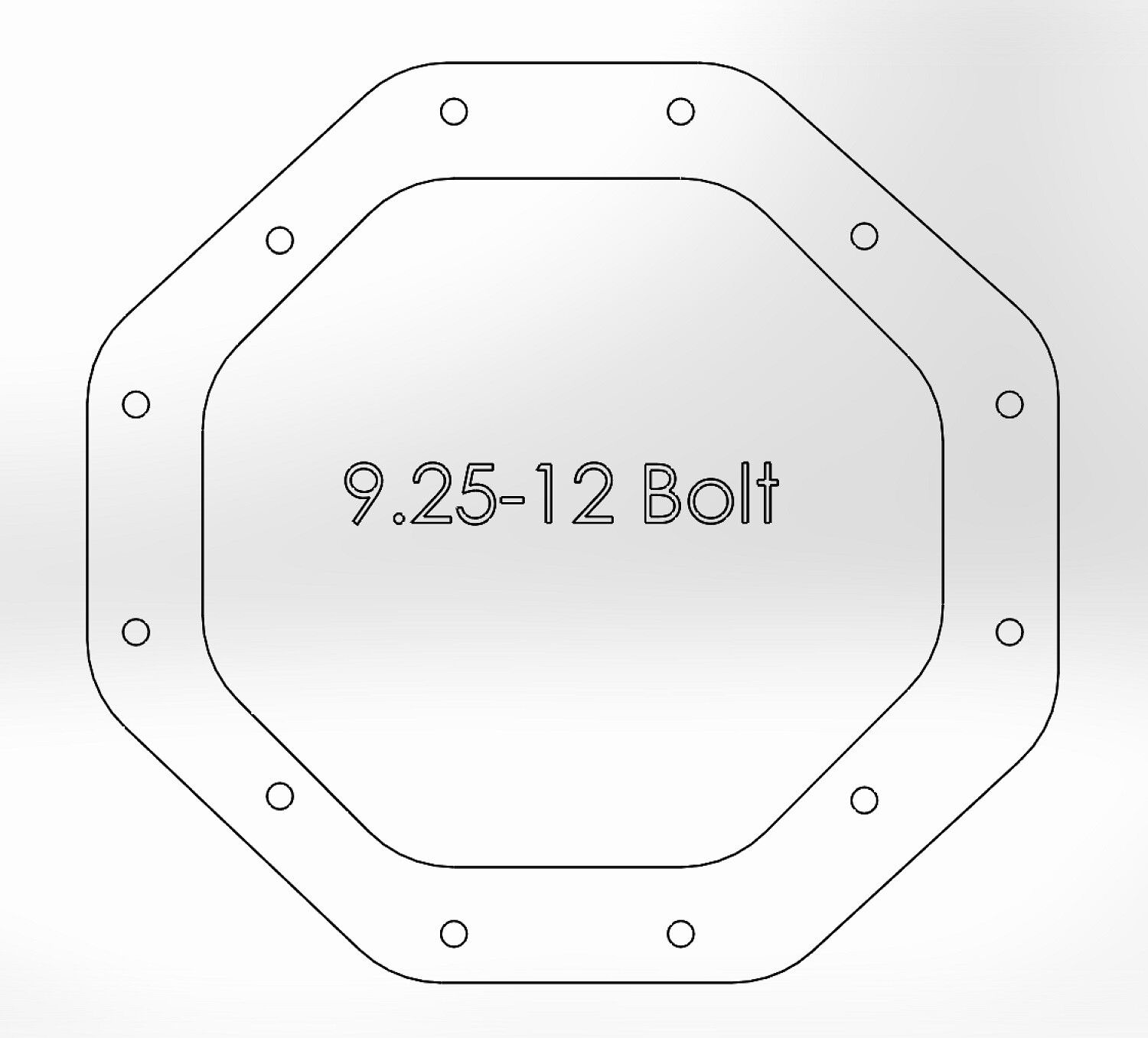 1994-2001 Dodge Ram 1500 HEMI V6 3.9L Rear Differential Cover Machined Fins Pro Series