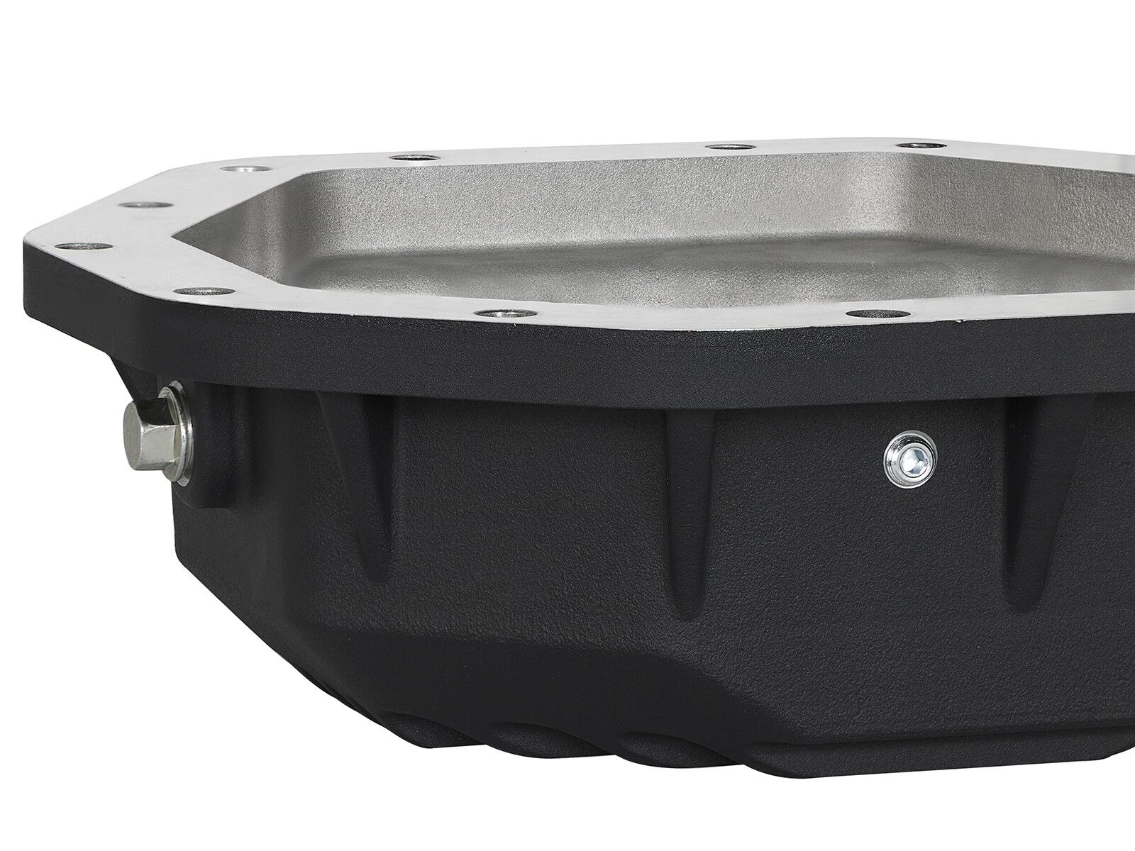2017-2019 Ford F-350 Super Duty Turbo Diesel V8 6.7L Rear Differential Cover Machined Fins Pro Series