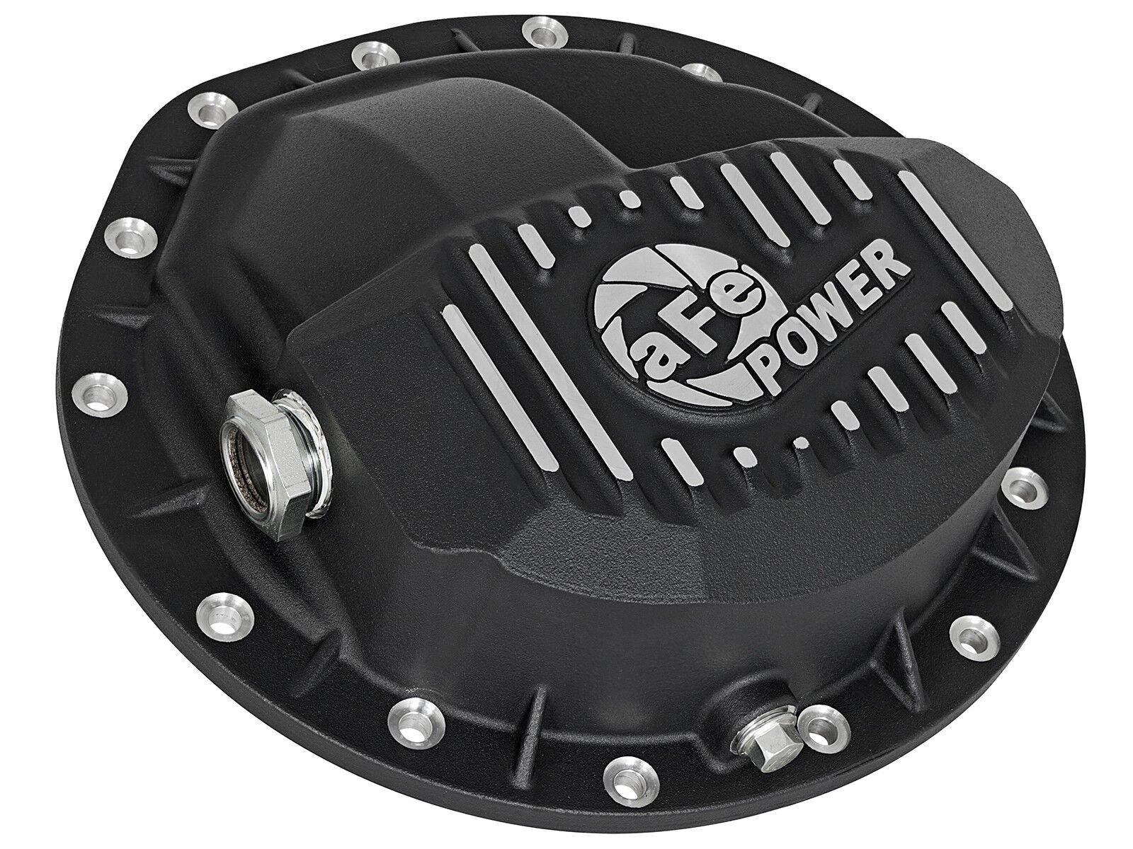 2016-2019 Nissan Titan XD Cummins Turbo Diesel V8 5.0L Rear Differential Cover Machined Fins Pro Series