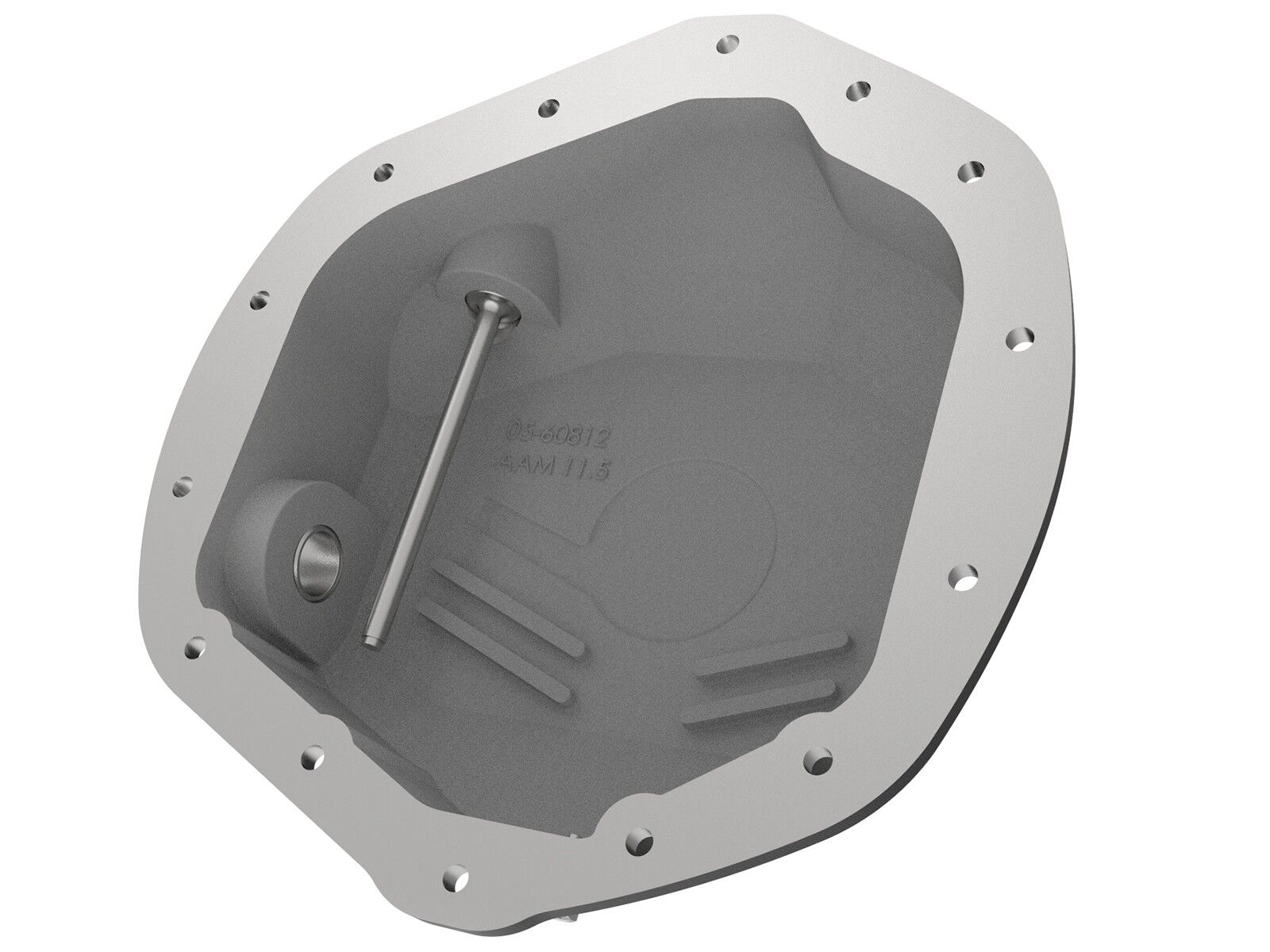 2014-2018 Ram Truck 3500 HEMI V8 5.7L/V8 6.4L Pro Series Rear Differential Cover Black w/ Machined Fins