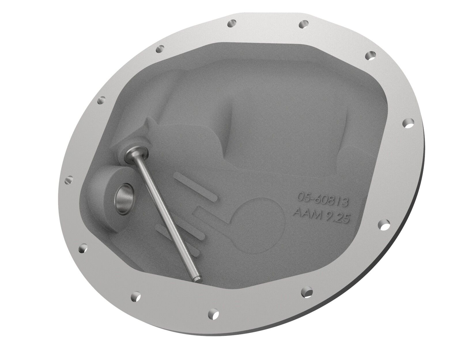 2013-2018 Ram Truck 3500 HEMI V8 5.7L Pro Series Front Differential Cover Black w/ Machined Fins