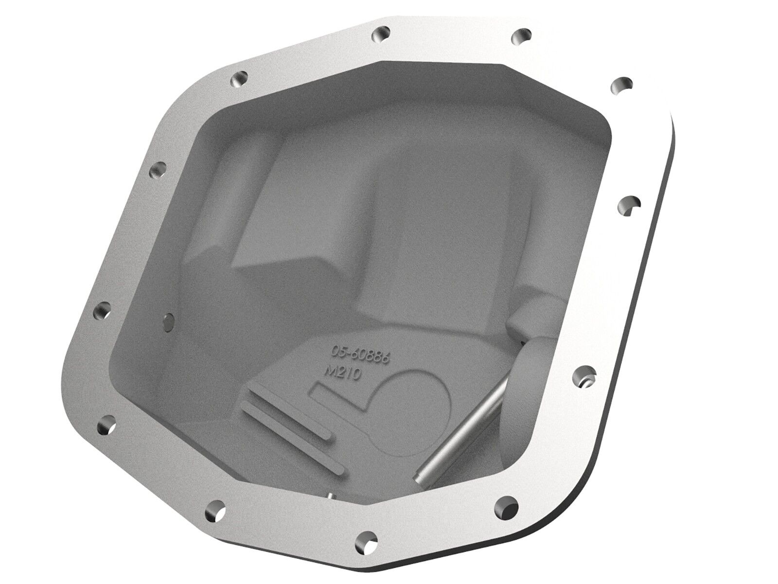 2018-2019 Jeep Wrangler JL V6 3.6L Pro Series Front Differential Cover Black w/ Machined Fins