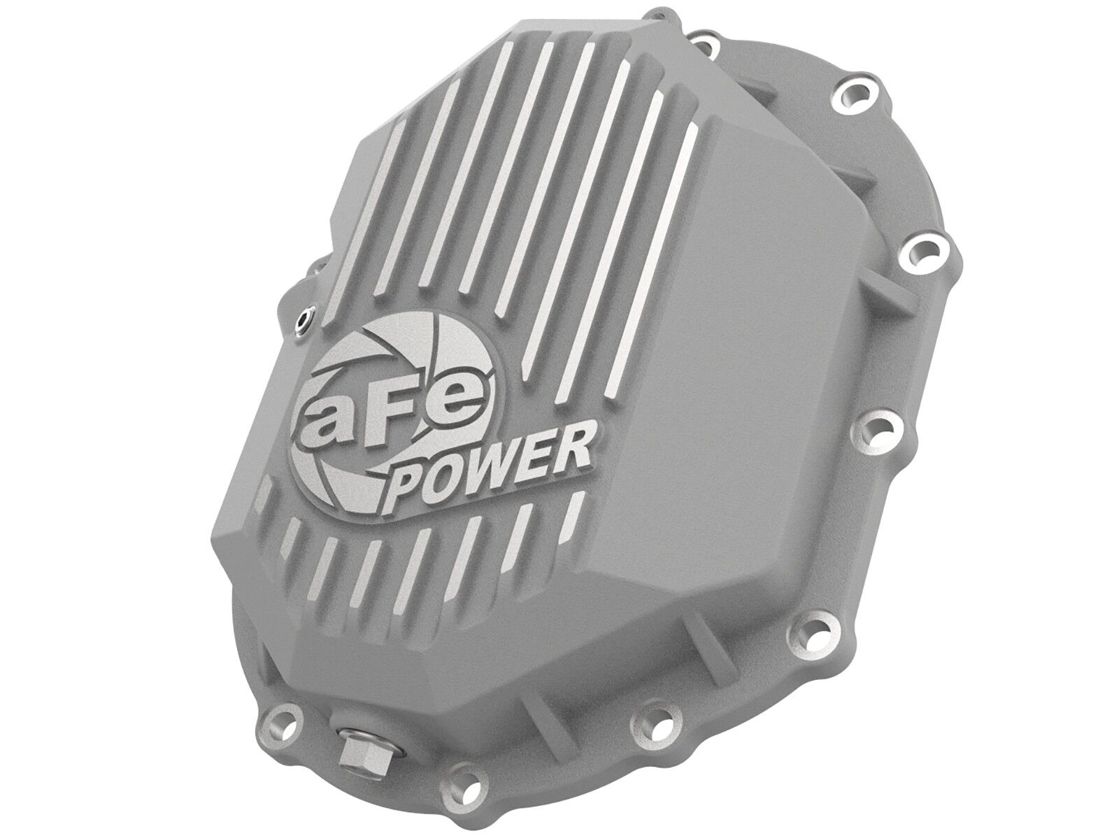 2011-2018 Chevrolet Silverado 3500 HD V8 6.0L Street Series Front Differential Cover Raw w/Machined Fins