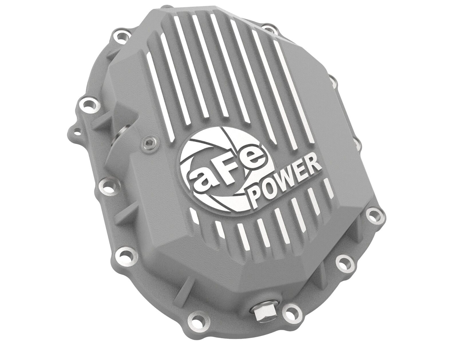 2011-2018 Chevrolet Silverado 3500 HD V8 6.0L Street Series Front Differential Cover Raw w/Machined Fins