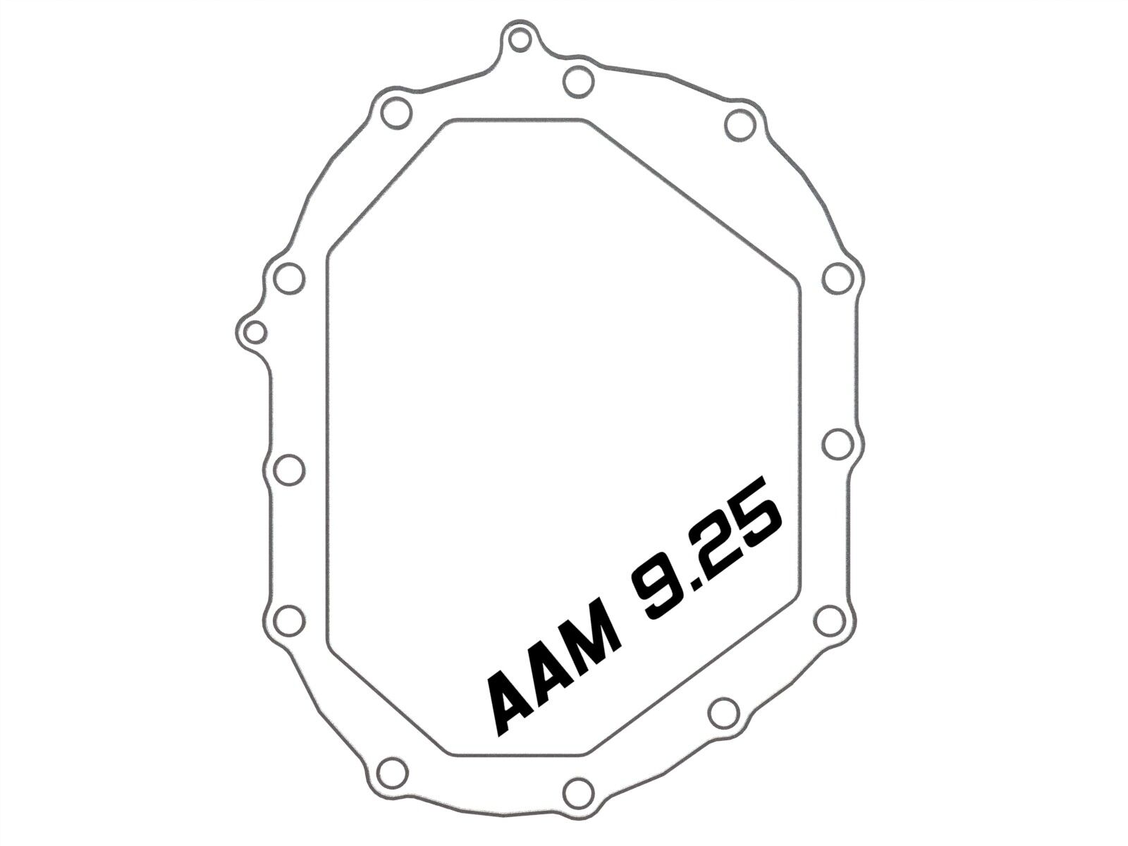 2011-2018 Chevrolet Silverado 3500 HD V8 6.0L Street Series Front Differential Cover Raw w/Machined Fins