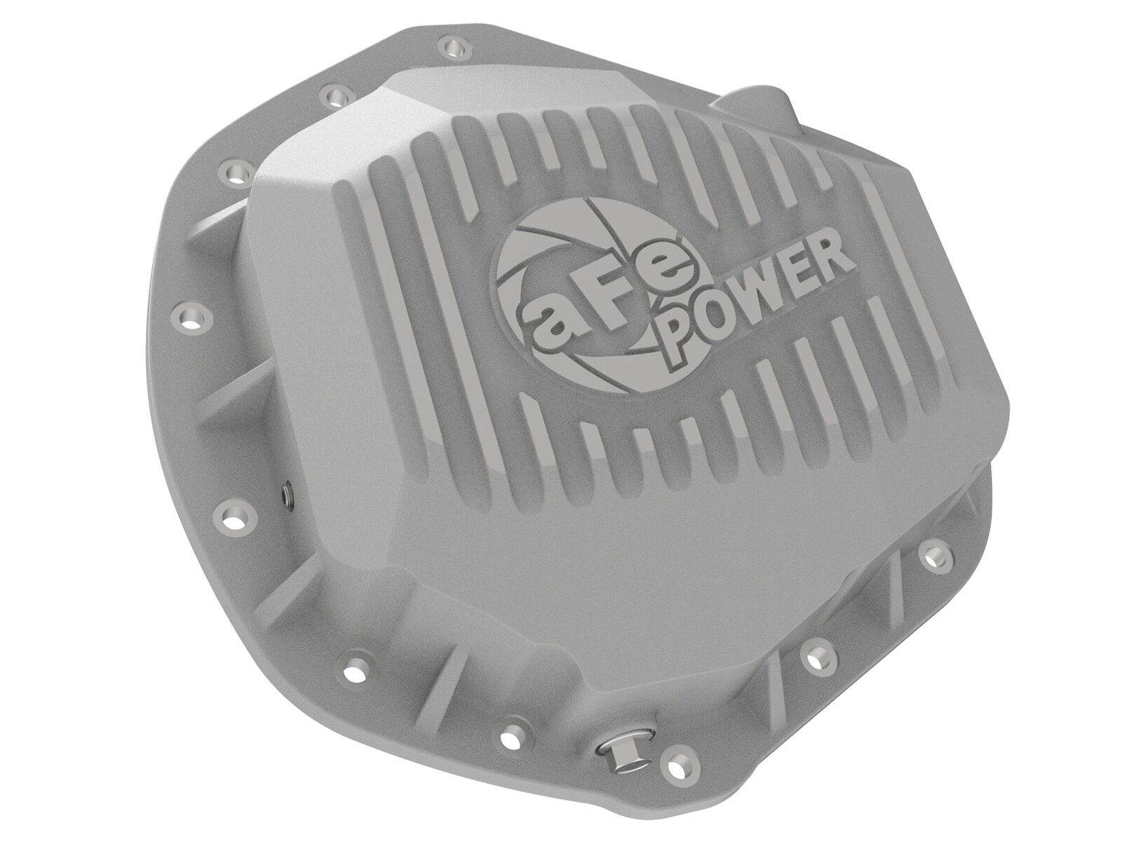 2007-2019 Chevrolet Silverado 3500 HD V8 6.0L Street Series Rear Differential Cover Raw w/ Machined Fins