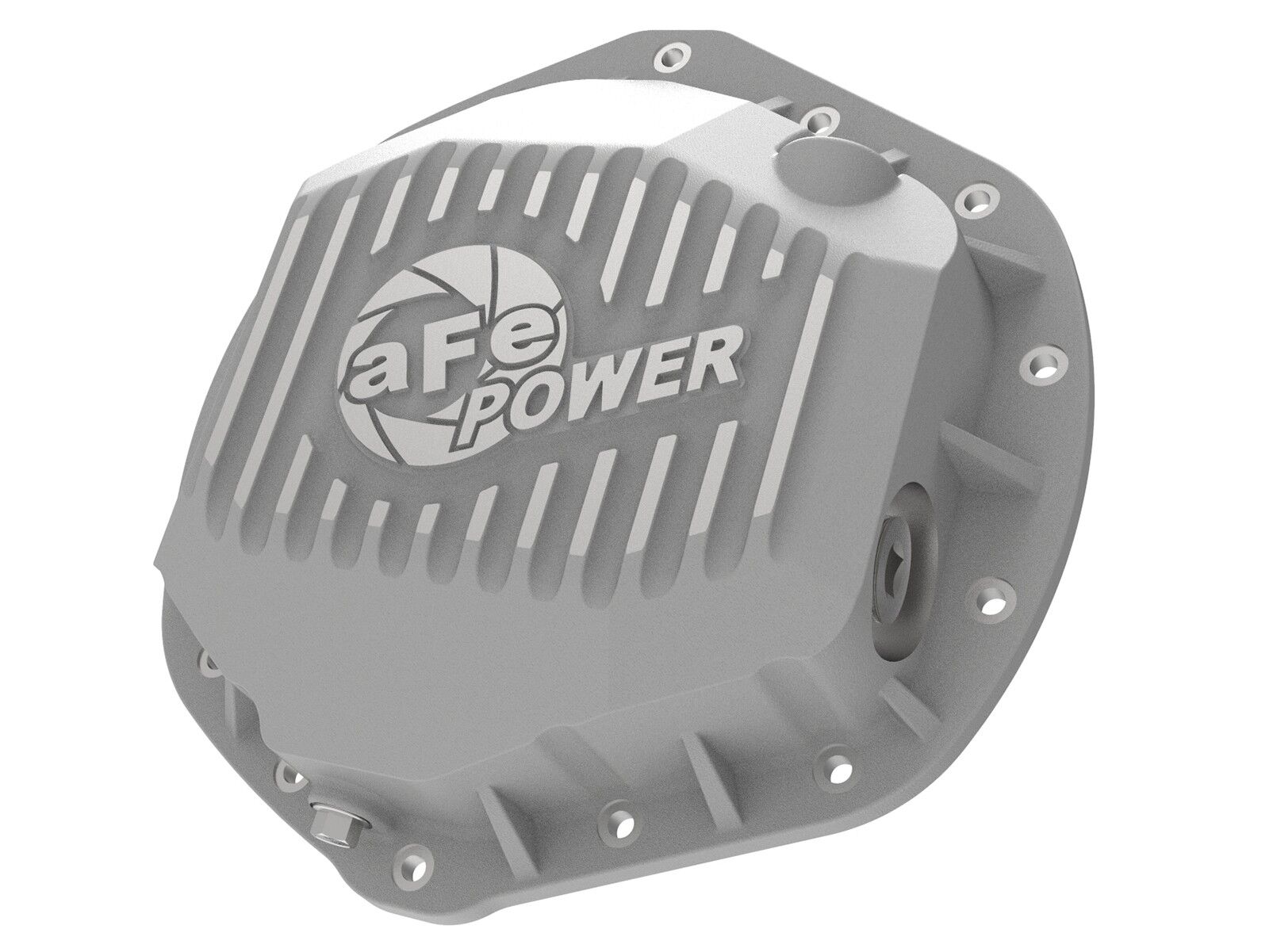 2007-2019 Chevrolet Silverado 3500 HD V8 6.0L Street Series Rear Differential Cover Raw w/ Machined Fins - 46-71060A