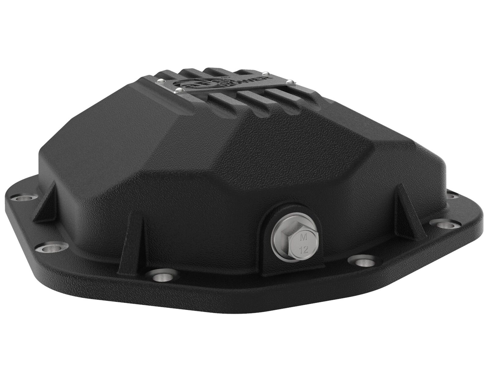 1997-2006 Jeep Wrangler TJ 4.0L Street Series Differential Cover Black w/ Machined Fins