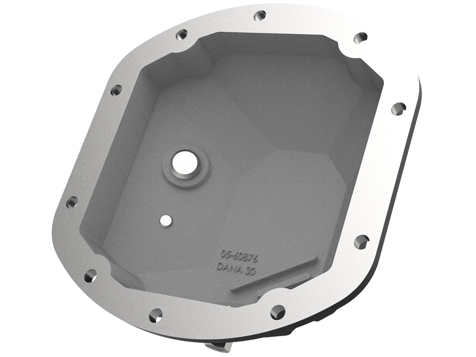 1997-2006 Jeep Wrangler TJ 4.0L Street Series Front Differential Cover Black w/ Machined Fins