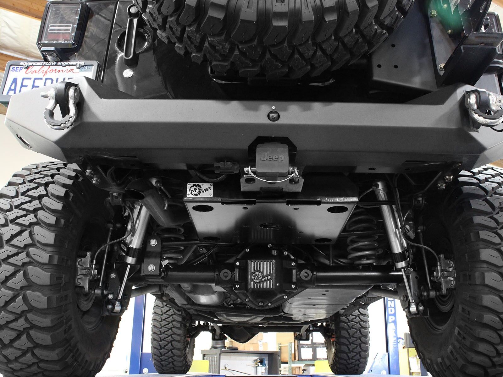 2012-2018 Jeep Wrangler JK V6 3.6L Glide Guard On-Board Air Compressor Mount