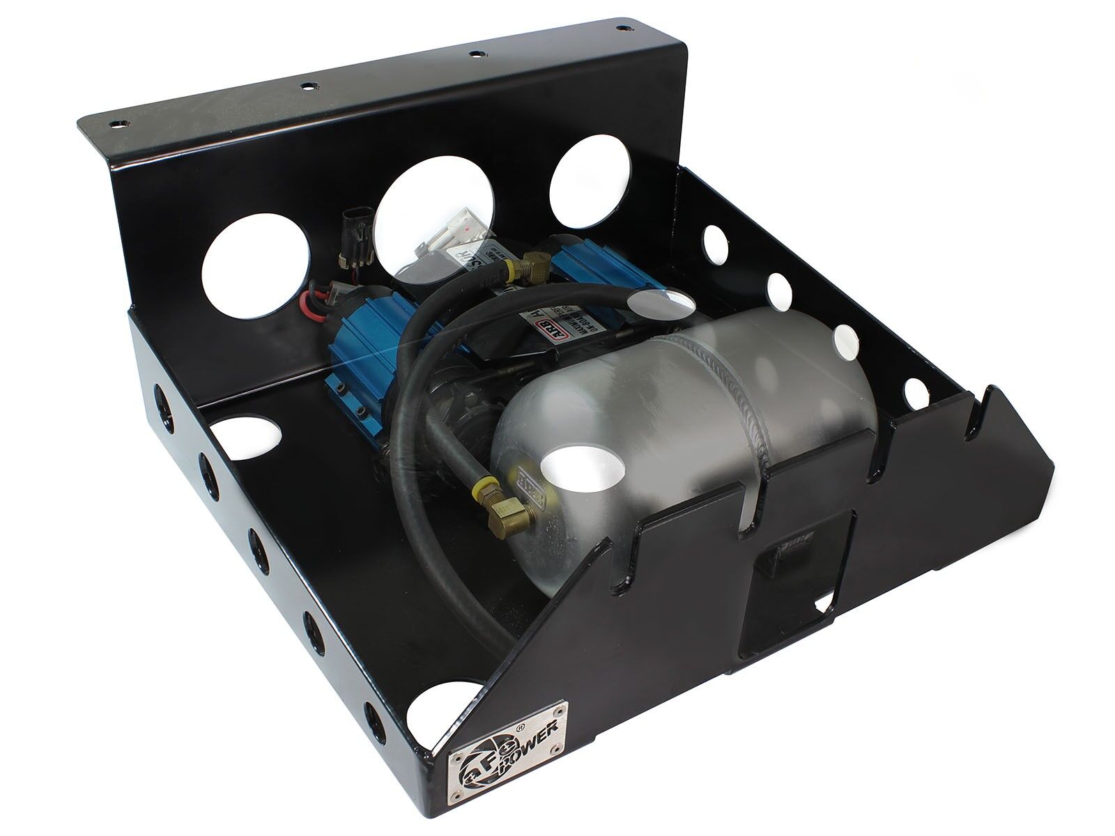 2012-2018 Jeep Wrangler JK V6 3.6L Glide Guard On-Board Air Compressor Mount - 46-79001