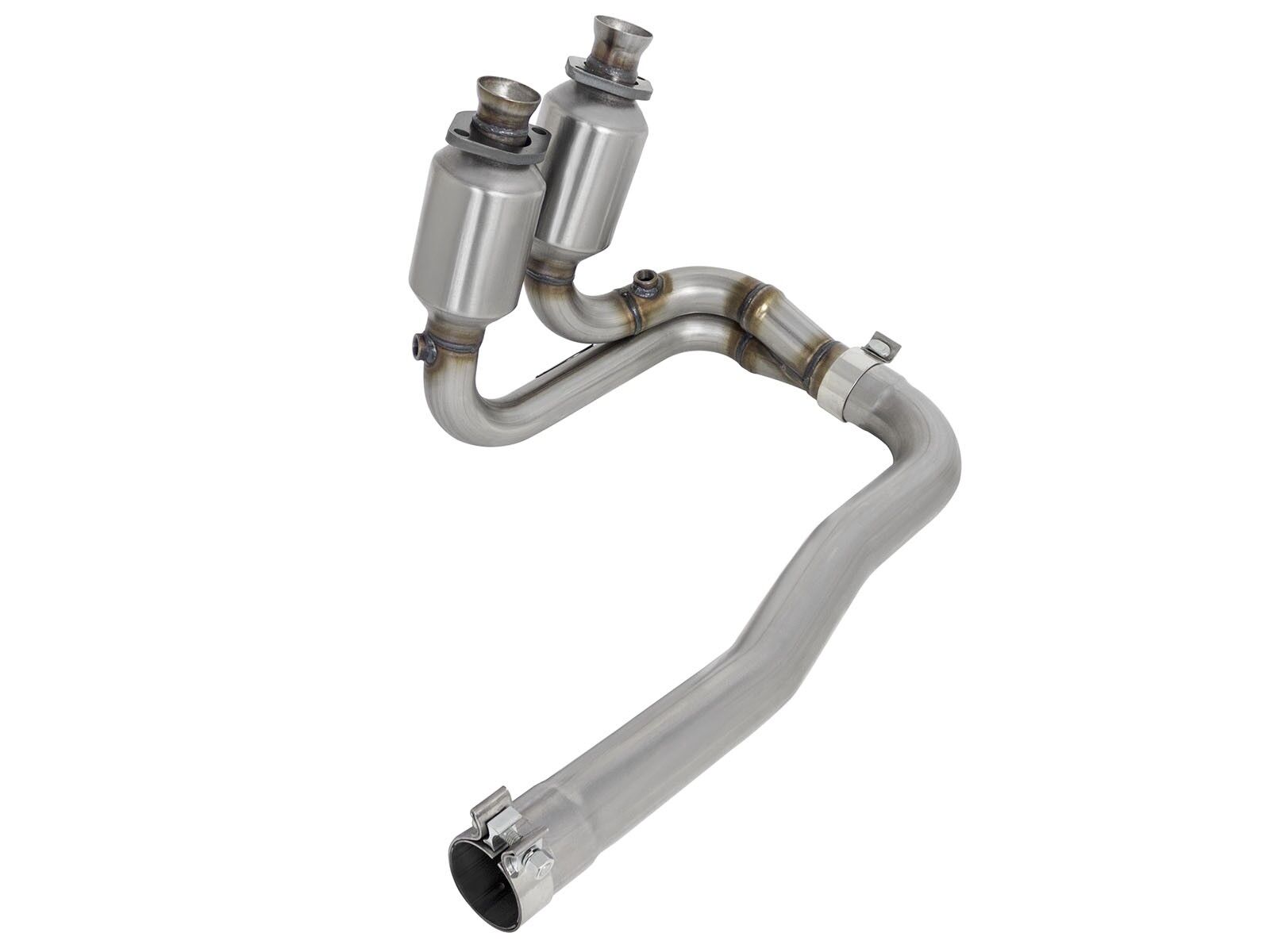 2004-2006 Jeep Wrangler TJ 4.0L Direct Fit Catalytic Converter Replacements Front