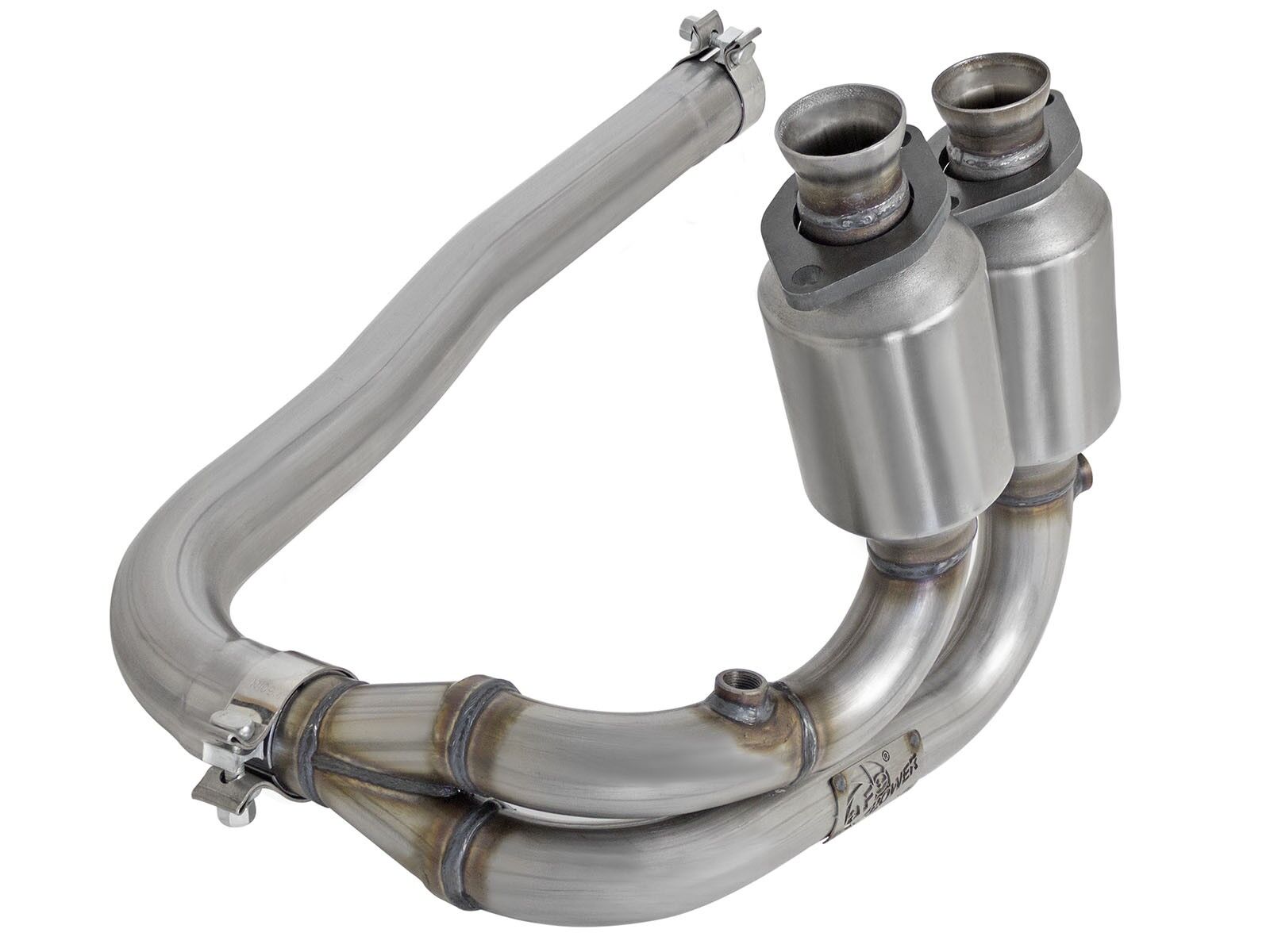 2004-2006 Jeep Wrangler TJ 4.0L Direct Fit Catalytic Converter Replacements Front - 47-48003