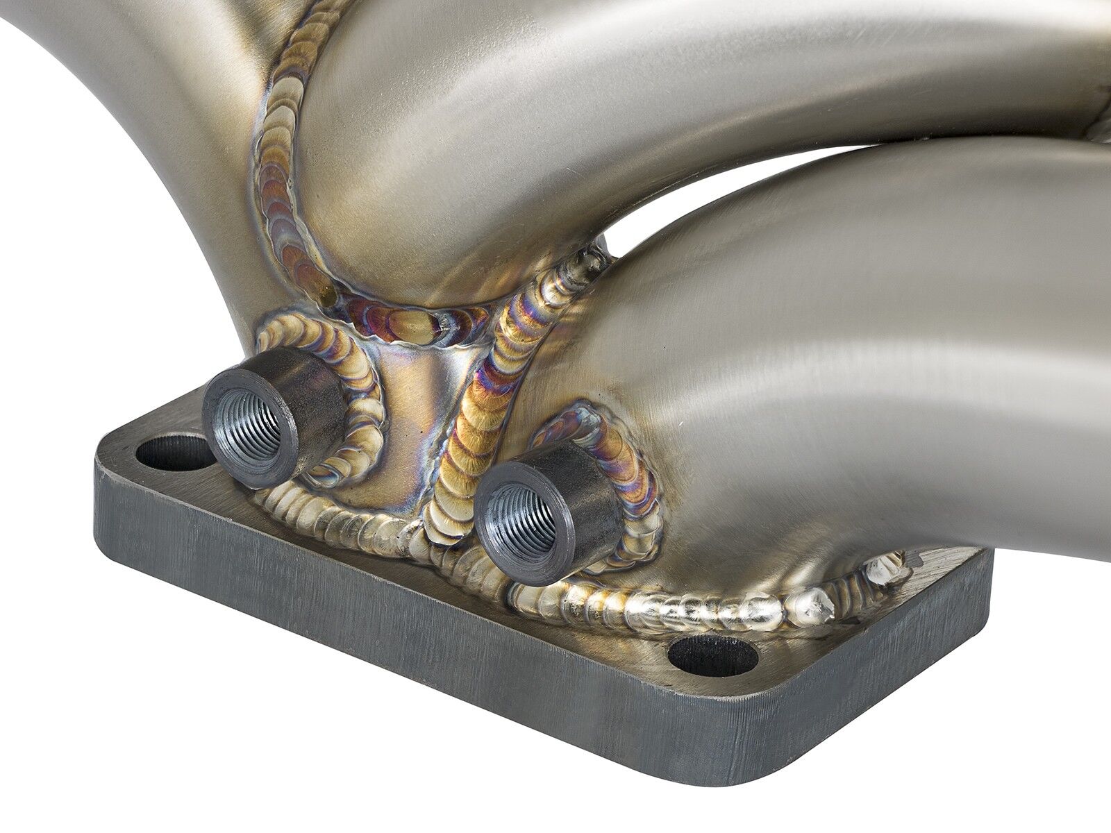 2003-2007 Dodge Ram 3500 Cummins Turbo Diesel 5.9L Twisted Steel 304 Stainless Steel Header with T4 flange