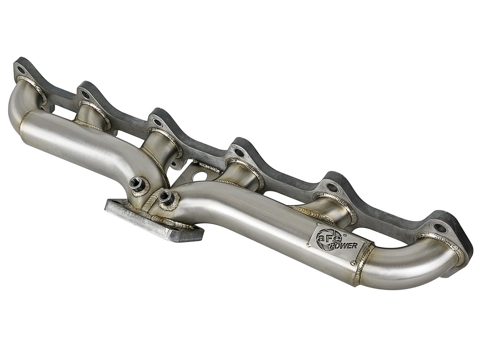 1998-2002 Dodge Ram 3500 Cummins Turbo Diesel 5.9L Twisted Steel T3 304 Stainless Header - 48-32020