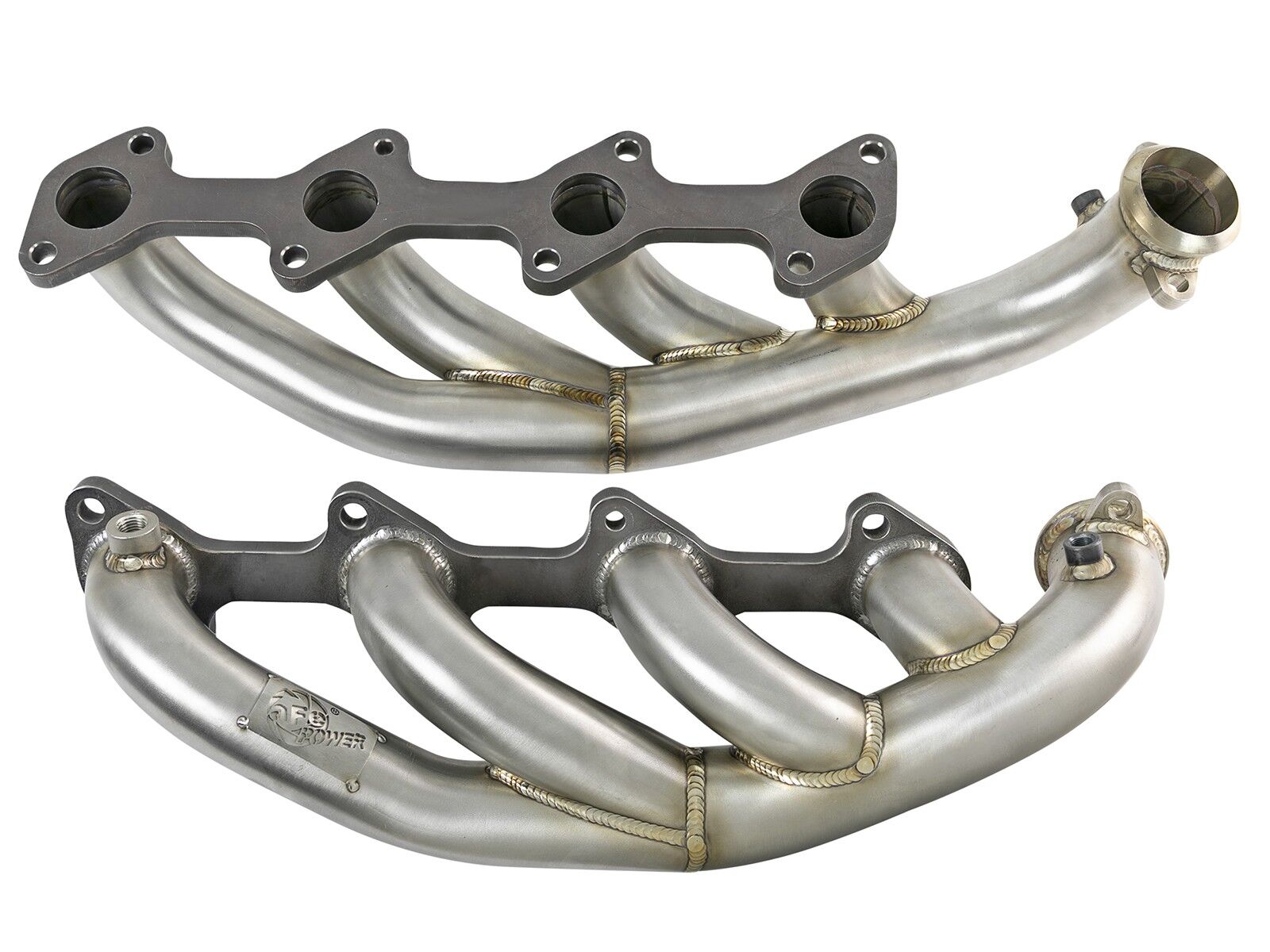 2003-2007 Ford F-350 Super Duty Turbo Diesel V8 6.0L Twisted Steel 304 Stainless Steel Headers