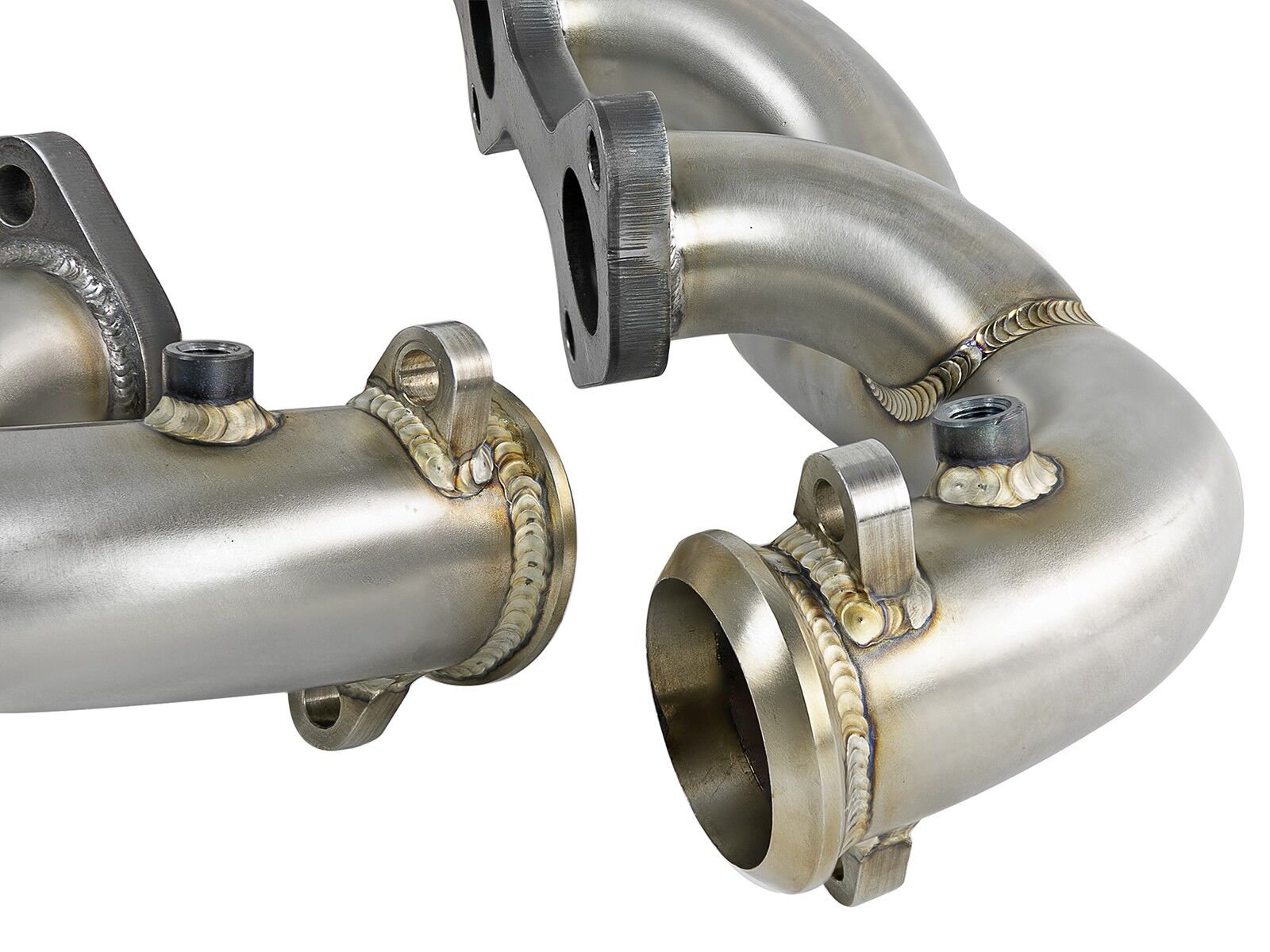 2003-2007 Ford F-350 Super Duty Turbo Diesel V8 6.0L Twisted Steel 304 Stainless Steel Headers