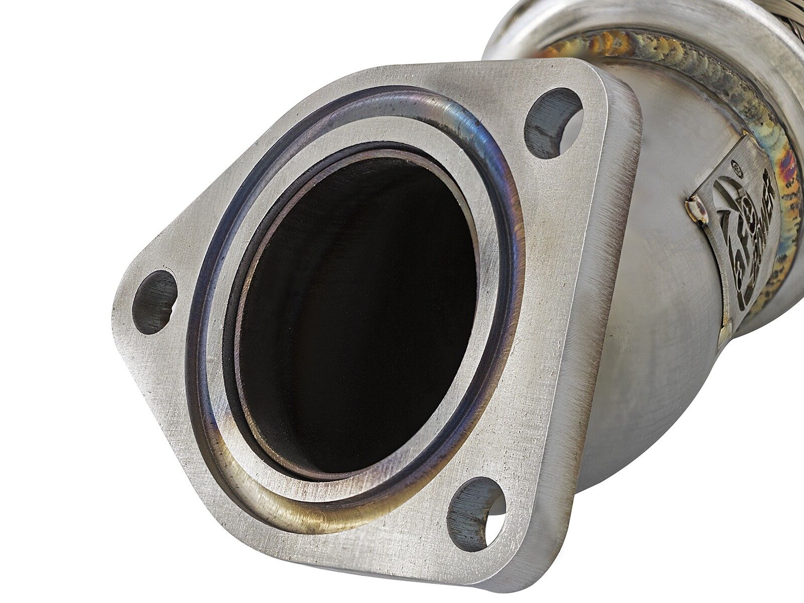 2016-2019 Honda Civic Turbo 1.5L Coupe/Sedan/Hatchback Twisted Steel 2-1/2" Rear Down-Pipe/Mid-Pipe