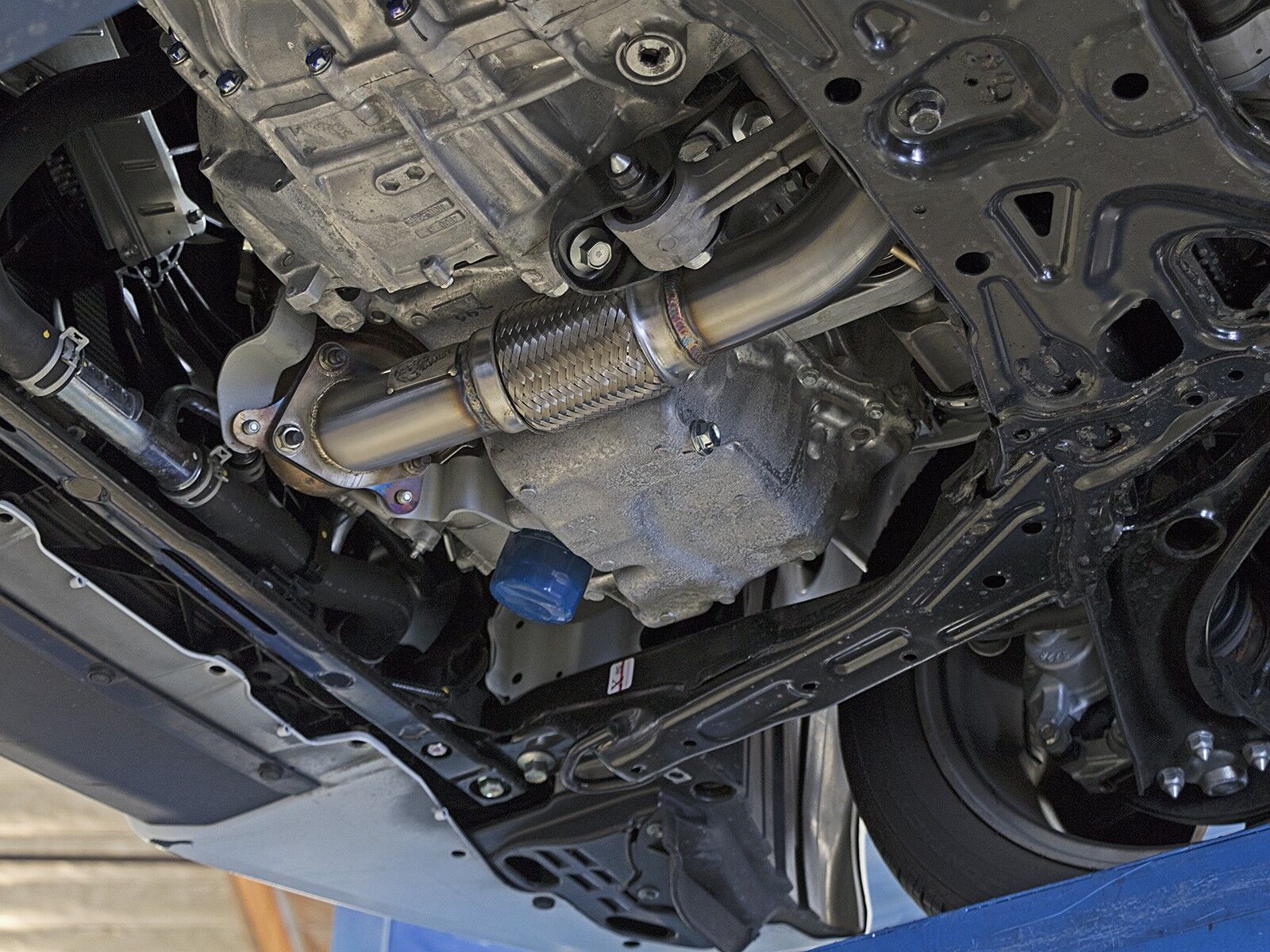 2016-2019 Honda Civic Turbo 1.5L Coupe/Sedan/Hatchback Twisted Steel 2-1/2" Rear Down-Pipe/Mid-Pipe
