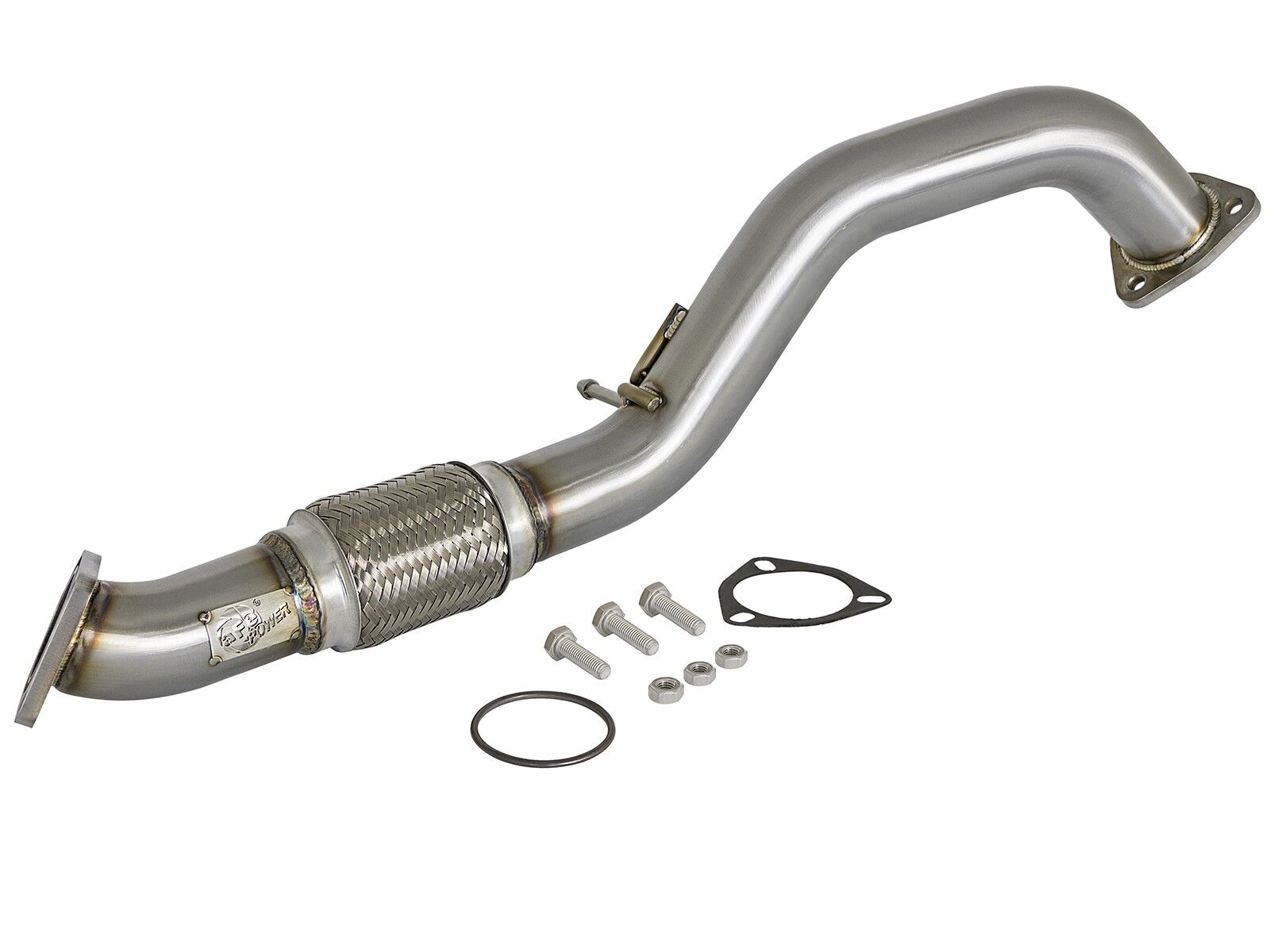 2016-2019 Honda Civic Turbo 1.5L Coupe/Sedan/Hatchback Twisted Steel 2-1/2" Rear Down-Pipe/Mid-Pipe - 48-36605