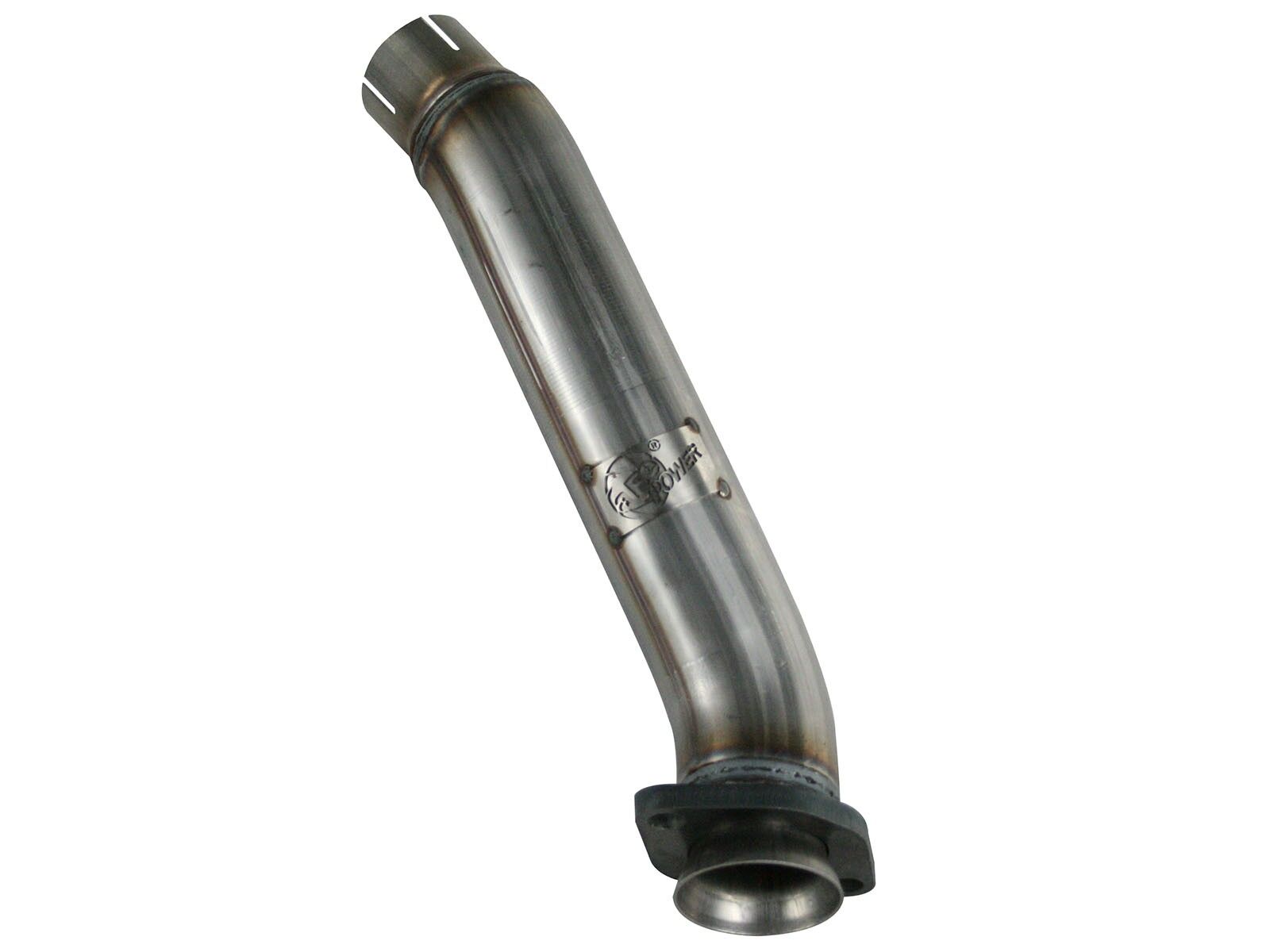 2012-2018 Jeep Wrangler JK V6 3.6L Twisted Steel Loop Delete Down-Pipe 2-1/2" Stainless Steel Exhaust System - 48-46209