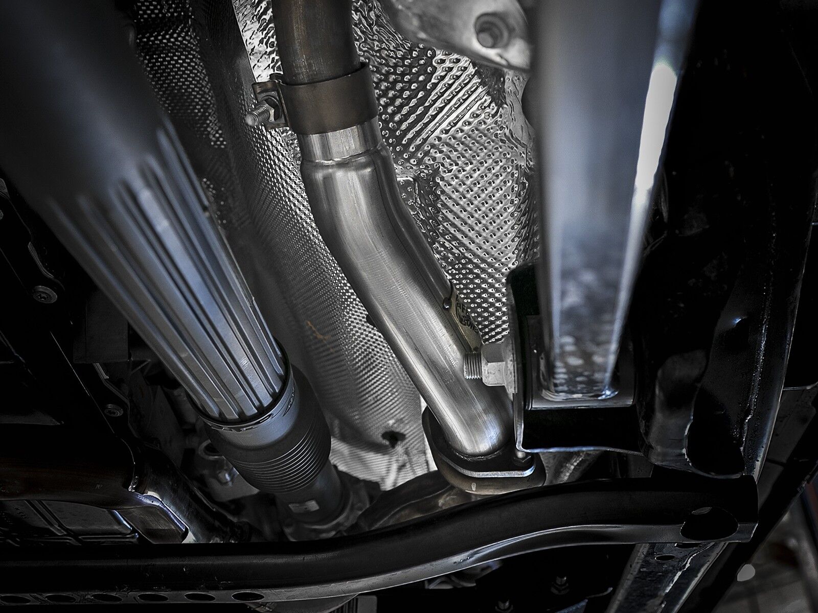 2018-2019 Jeep Wrangler JL V6 3.6L 2DR/4DR Twisted Steel Loop Delete Pipe 2-1/2" 409 Stainless Steel