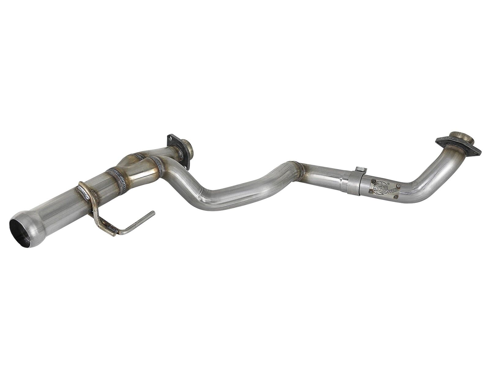 2018-2019 Jeep Wrangler JL V6 3.6L 2DR/4DR Twisted Steel Y-Pipe 2-1/4" 409 Stainless Steel Exhaust System