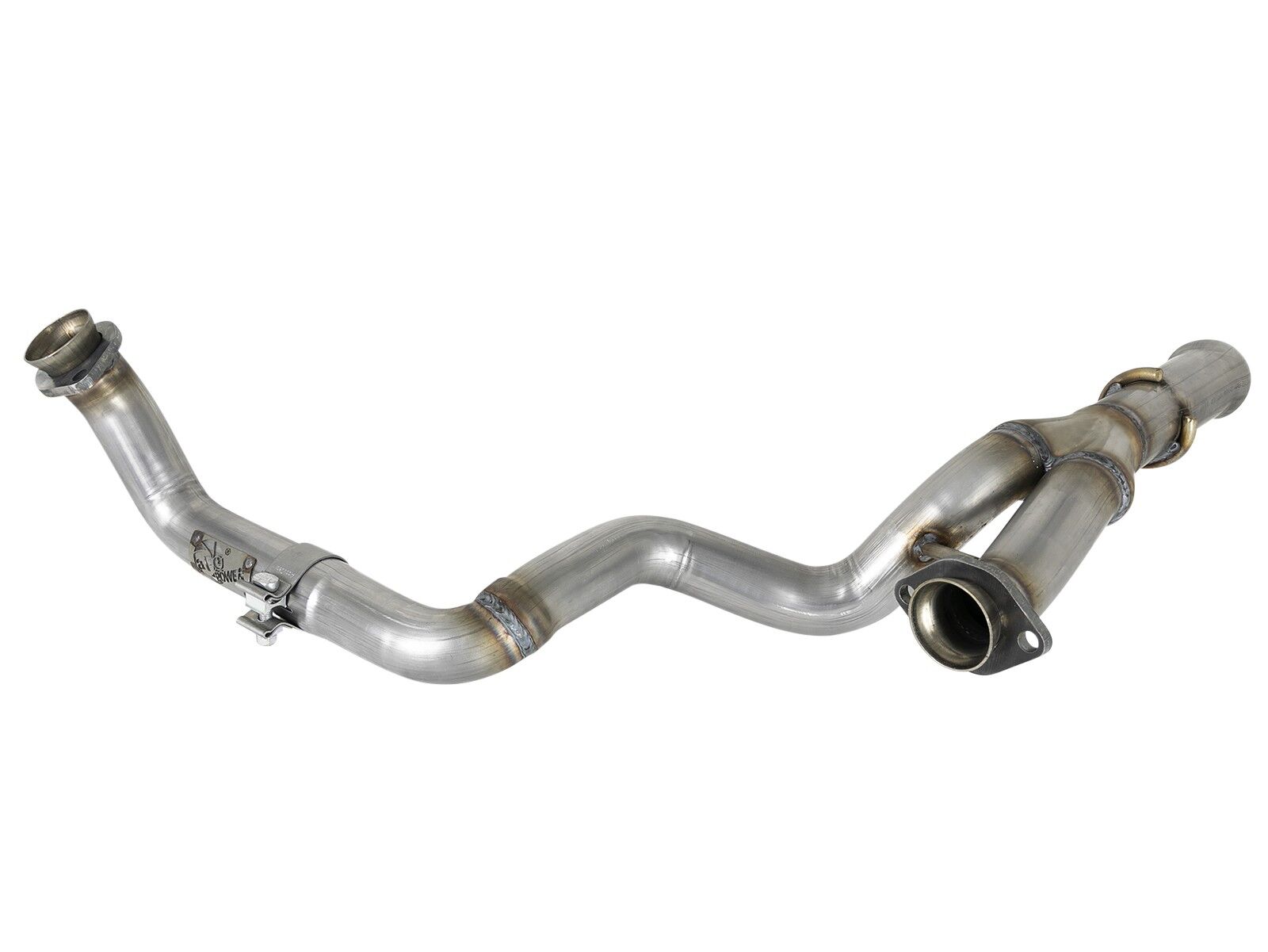 2018-2019 Jeep Wrangler JL V6 3.6L 2DR/4DR Twisted Steel Y-Pipe 2-1/4" 409 Stainless Steel Exhaust System