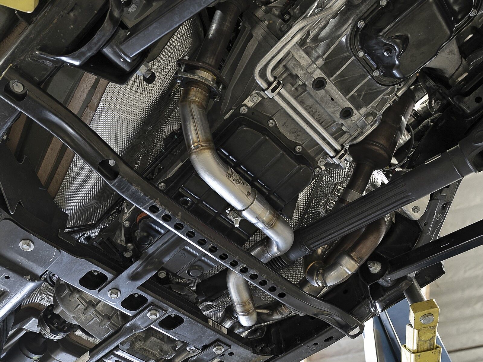 2018-2019 Jeep Wrangler JL V6 3.6L 2DR/4DR Twisted Steel Y-Pipe 2-1/4" 409 Stainless Steel Exhaust System