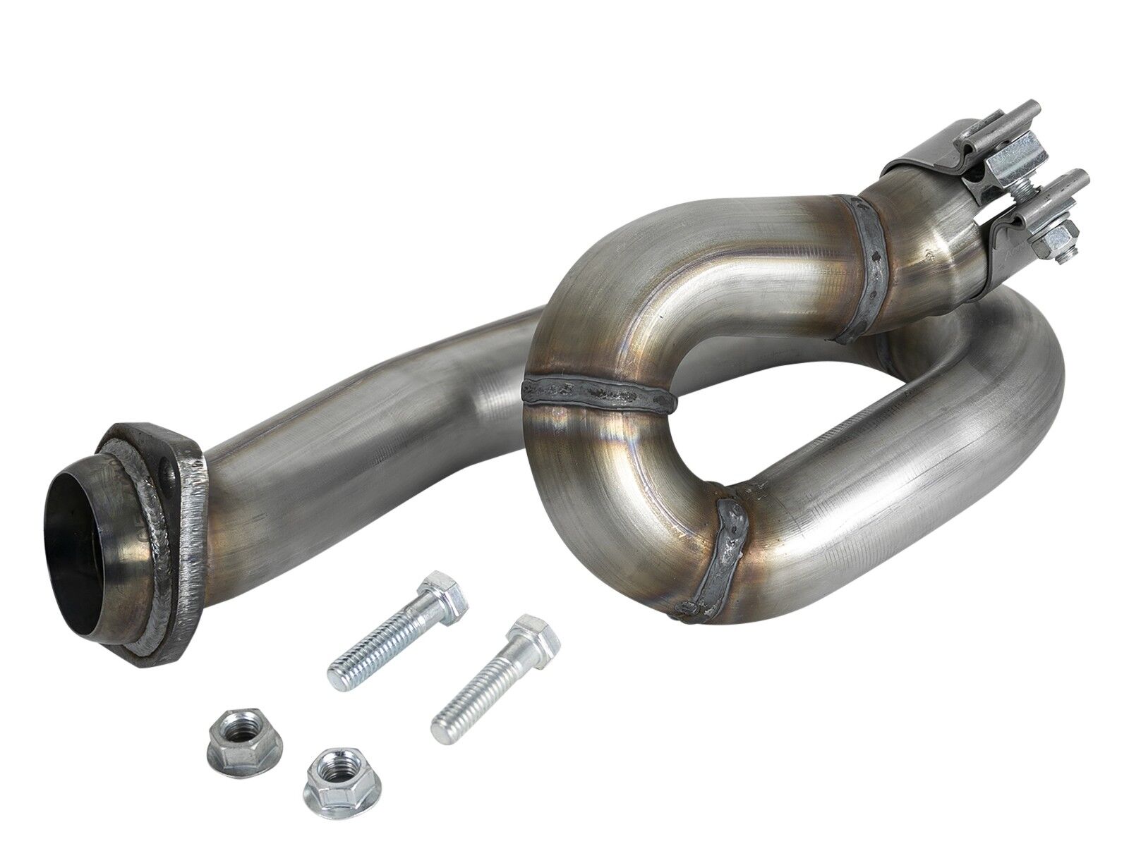 2018-2019 Jeep Wrangler JL V6 3.6L 2DR/4DR Twisted Steel Loop Relocation Pipe 2" 409 Stainless Steel
