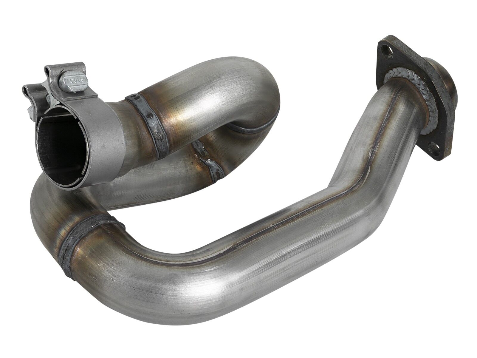 2018-2019 Jeep Wrangler JL V6 3.6L 2DR/4DR Twisted Steel Loop Relocation Pipe 2" 409 Stainless Steel