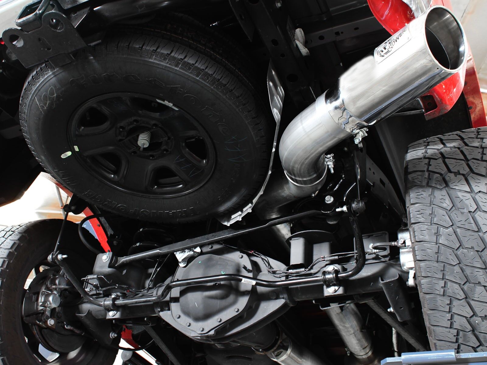 2013-2018 Ram Truck 3500 Cummins Turbo Diesel 6.7L ATLAS 5" Aluminized Steel DPF-Back Exhaust System