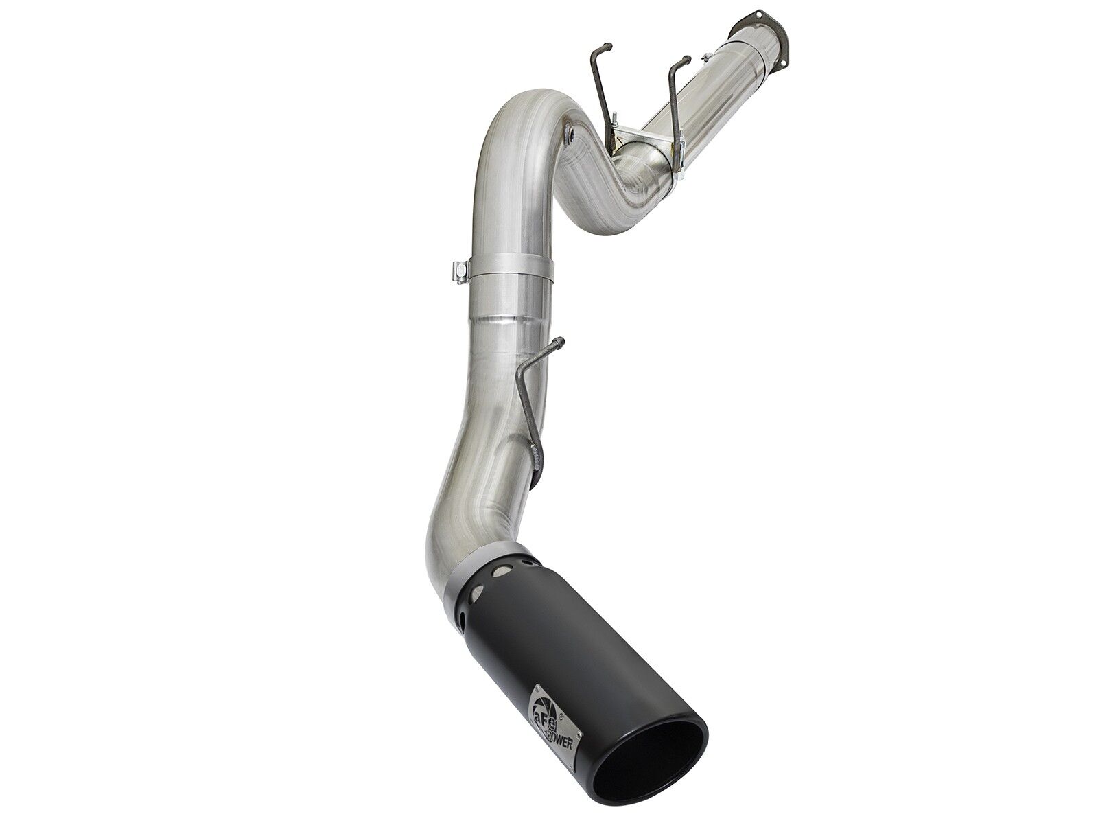2017-2019 Ford F-350 Super Duty Turbo Diesel V8 6.7L ATLAS 5" Aluminized Steel DPF-Back Exhaust System - 49-03090-B