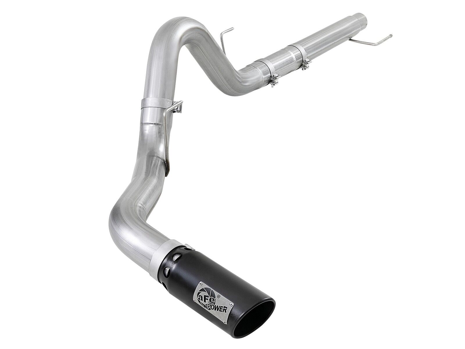 2018-2019 Ford F-150 Turbo Diesel V6 3.0L ATLAS 4" Aluminized Steel DPF-Back Exhaust System