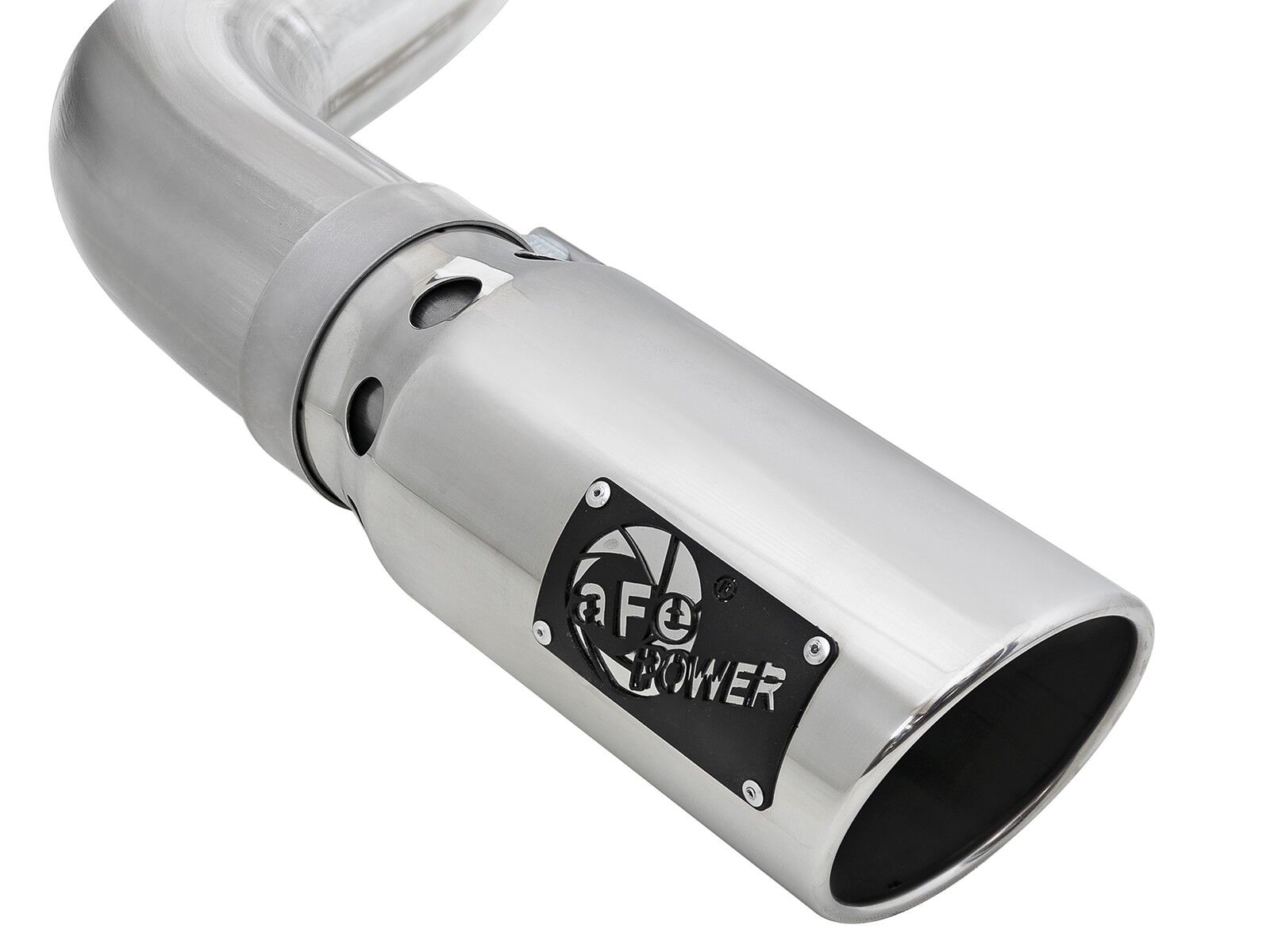 2018-2019 Ford F-150 Turbo Diesel V6 3.0L ATLAS 4" Aluminized Steel DPF-Back Exhaust System
