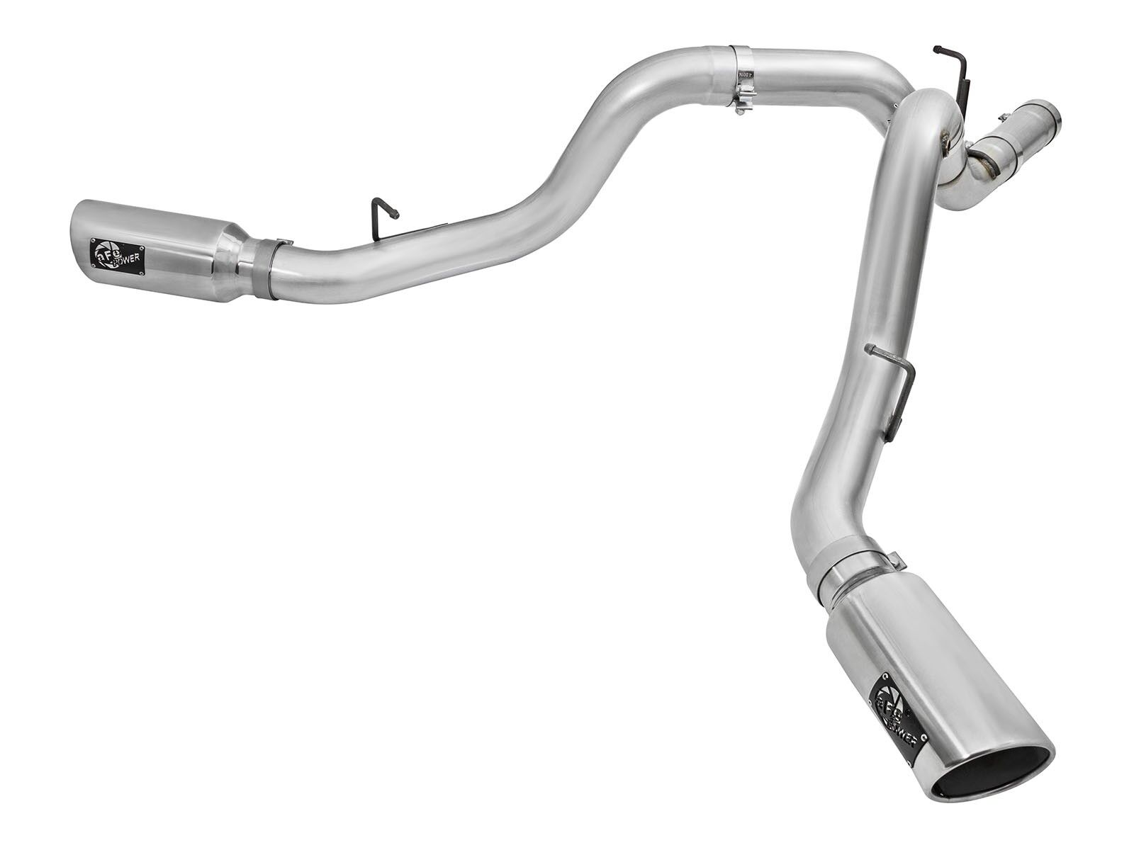 2016 Chevrolet Silverado 3500 HD LML Duramax Turbo Diesel V8 6.6L ATLAS 4" Aluminized Steel DPF-Back Exhaust System