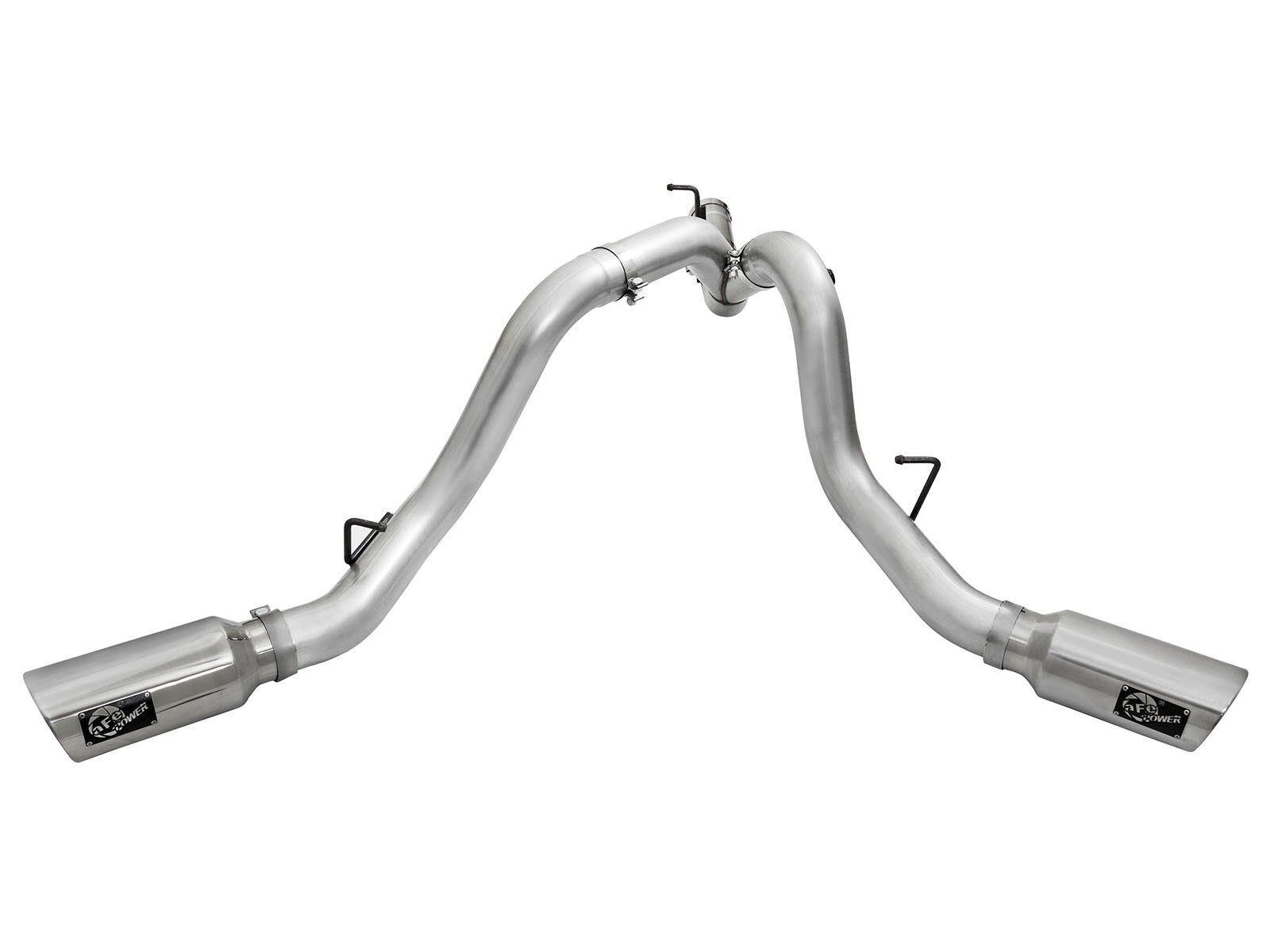 2016 Chevrolet Silverado 3500 HD LML Duramax Turbo Diesel V8 6.6L ATLAS 4" Aluminized Steel DPF-Back Exhaust System