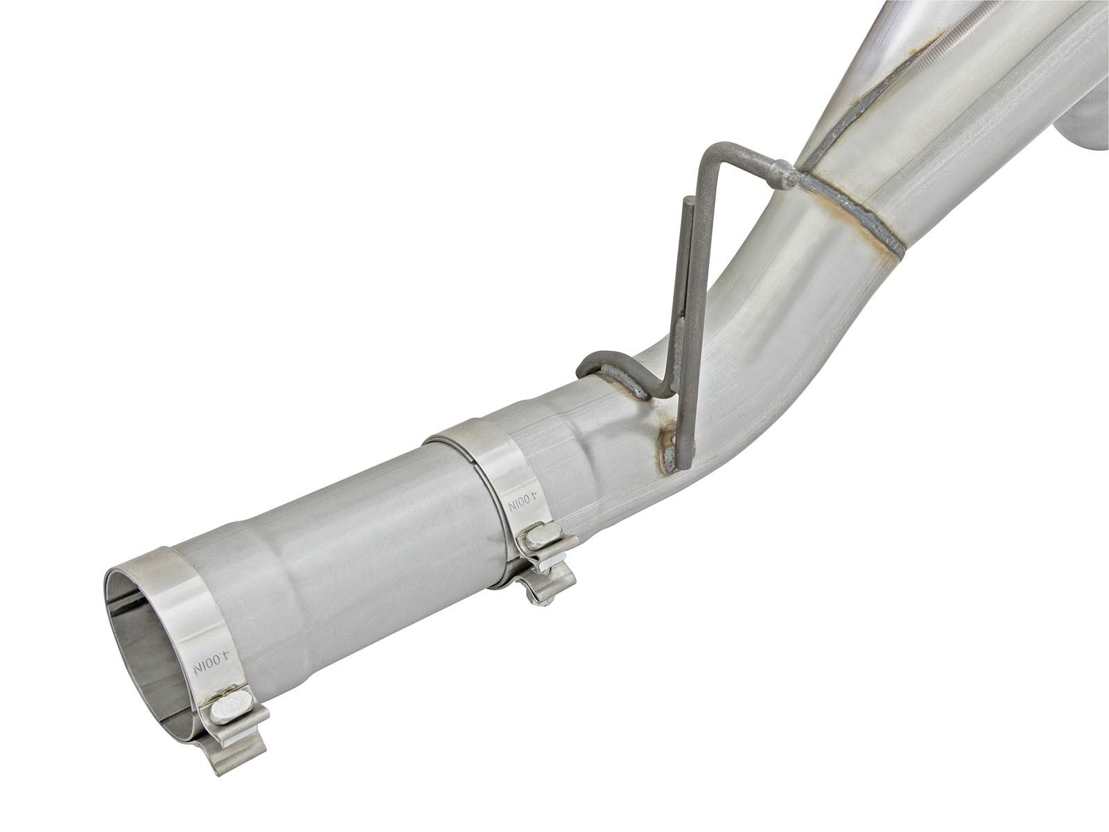 2016 Chevrolet Silverado 3500 HD LML Duramax Turbo Diesel V8 6.6L ATLAS 4" Aluminized Steel DPF-Back Exhaust System