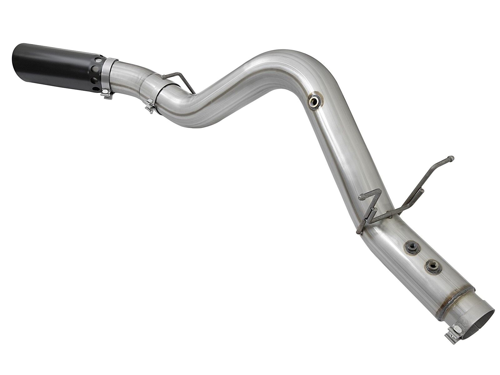2017-2019 Chevrolet Silverado 3500 HD L5P Duramax Turbo Diesel V8 6.6L ATLAS 5" Aluminized Steel DPF-Back Exhaust System