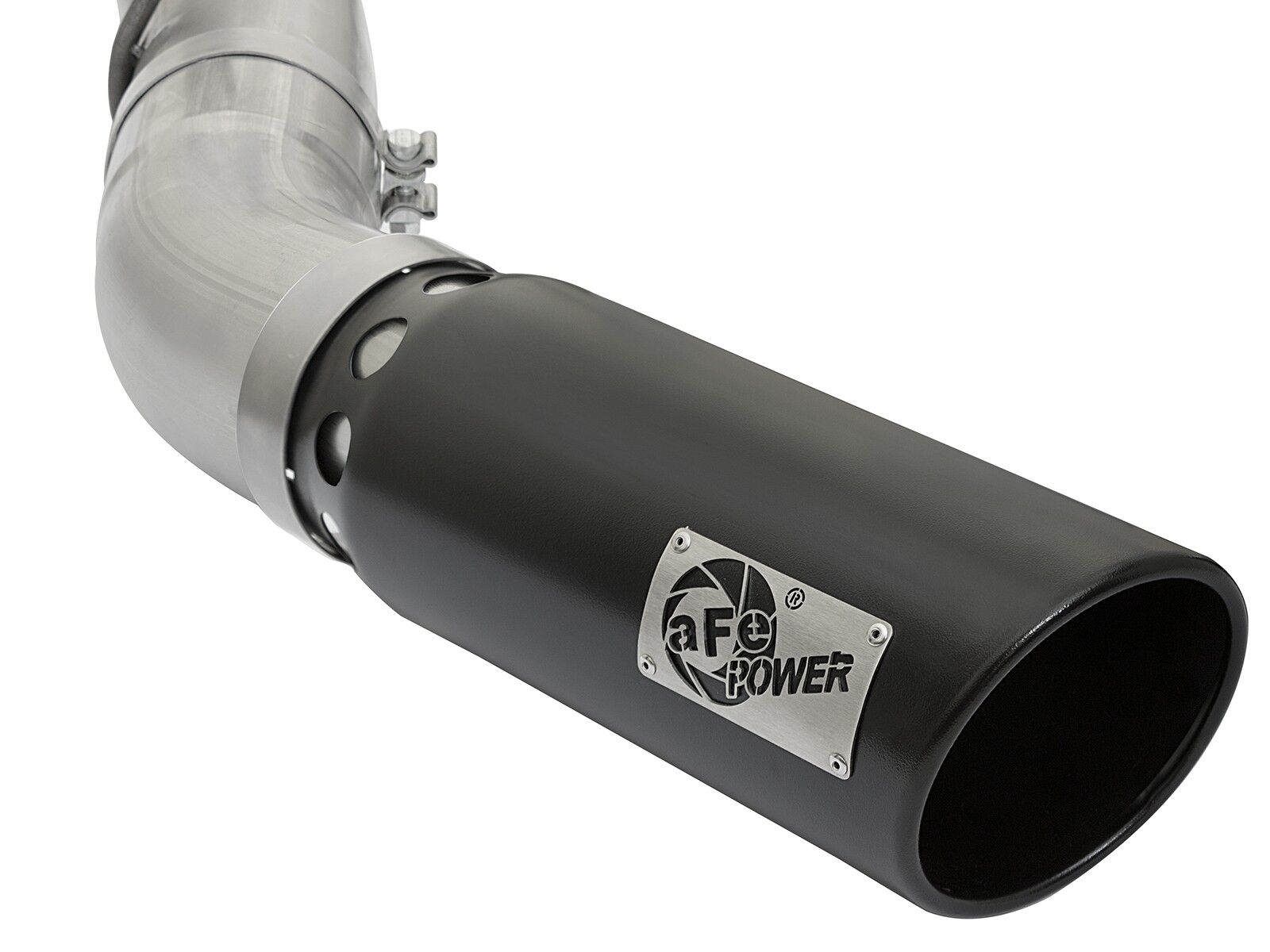 2017-2019 Chevrolet Silverado 3500 HD L5P Duramax Turbo Diesel V8 6.6L ATLAS 5" Aluminized Steel DPF-Back Exhaust System