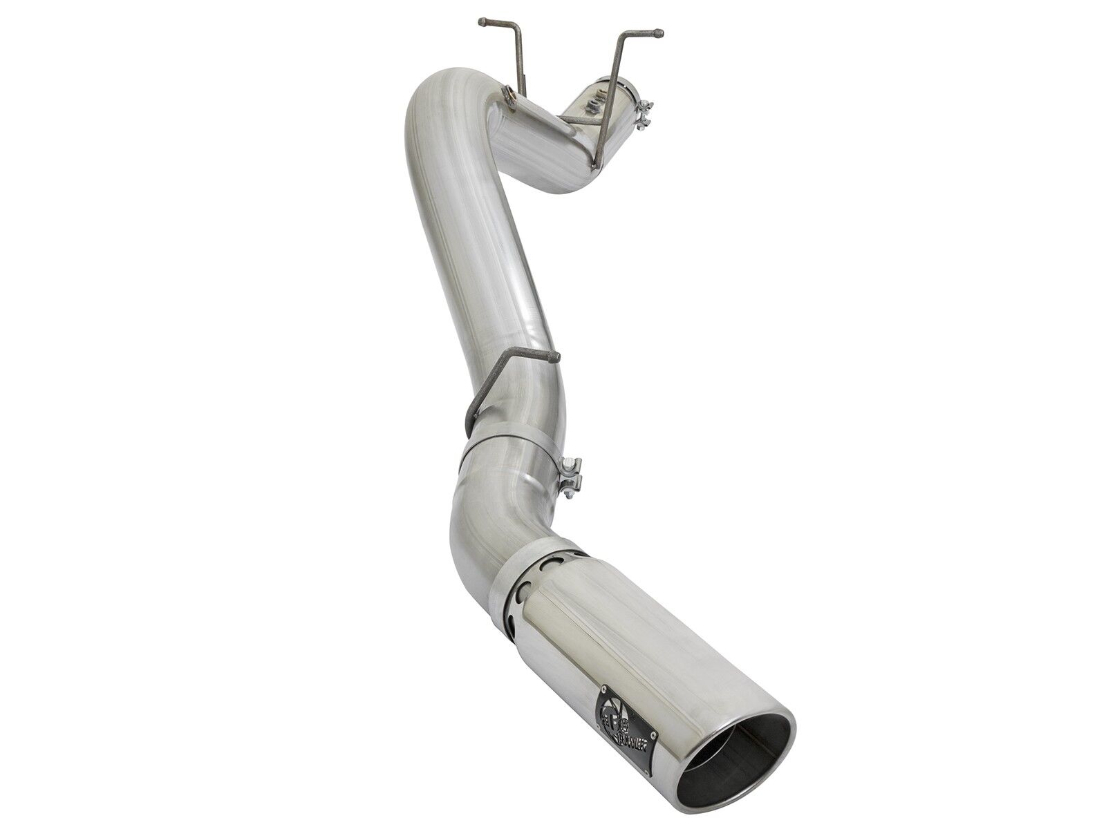 2017-2019 Chevrolet Silverado 3500 HD L5P Duramax Turbo Diesel V8 6.6L ATLAS 5" Aluminized Steel DPF-Back Exhaust System