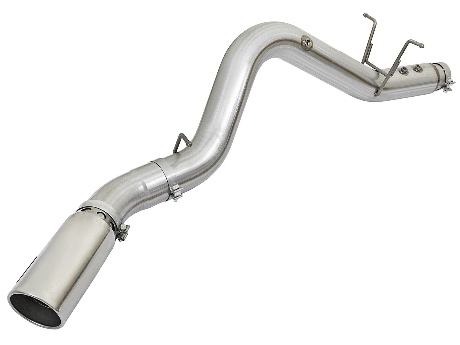 2017-2019 Chevrolet Silverado 3500 HD L5P Duramax Turbo Diesel V8 6.6L ATLAS 5" Aluminized Steel DPF-Back Exhaust System