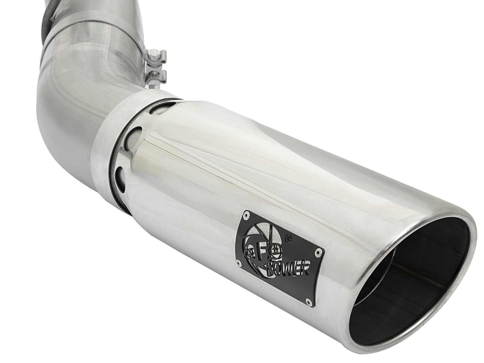 2017-2019 Chevrolet Silverado 3500 HD L5P Duramax Turbo Diesel V8 6.6L ATLAS 5" Aluminized Steel DPF-Back Exhaust System