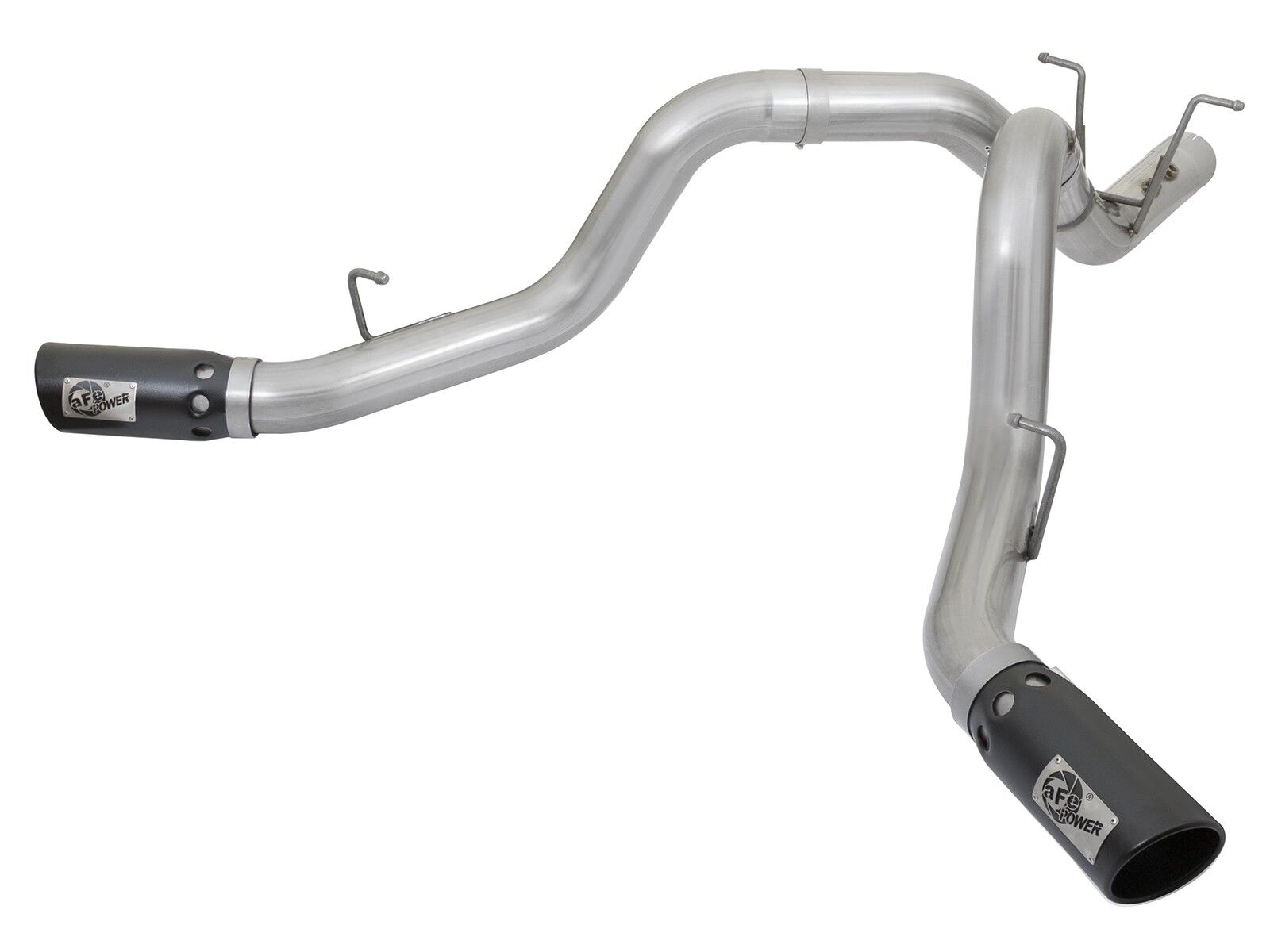 2017-2019 Chevrolet Silverado 3500 HD L5P Duramax Turbo Diesel V8 6.6L ATLAS 4" Aluminized Steel DPF-Back Exhaust System